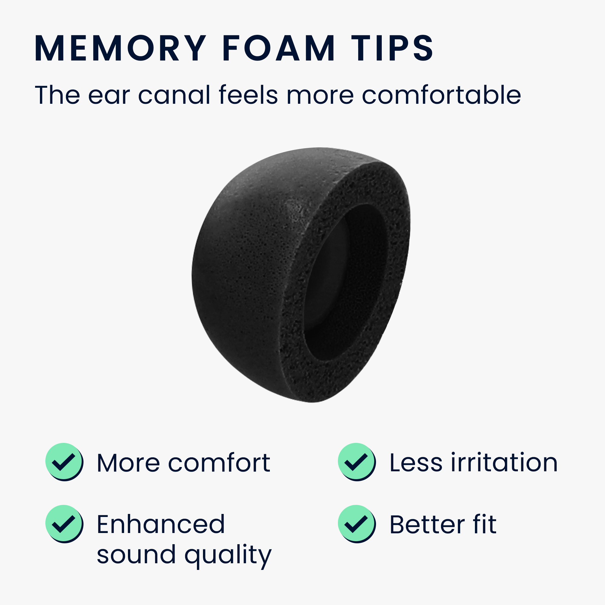 Silikonové špuntíky Samsung Galaxy Buds 2 kwmobile 6 ks černý