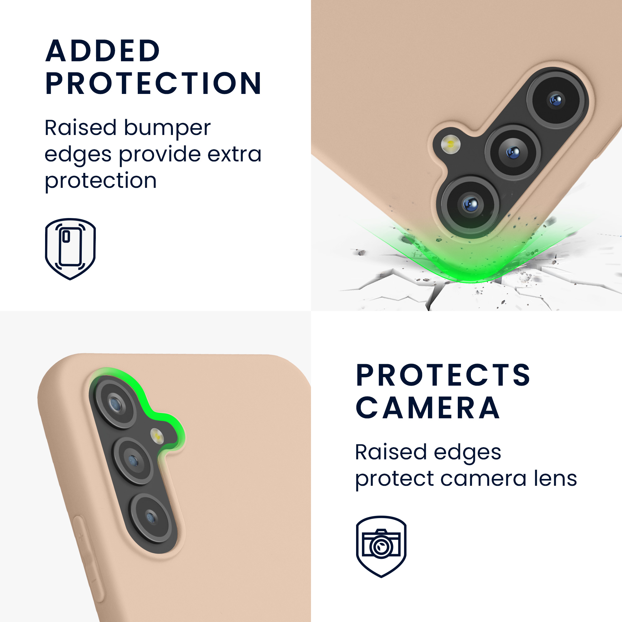 Kryt na mobil Samsung Galaxy A54 5G kwmobile TPU Perleťová
