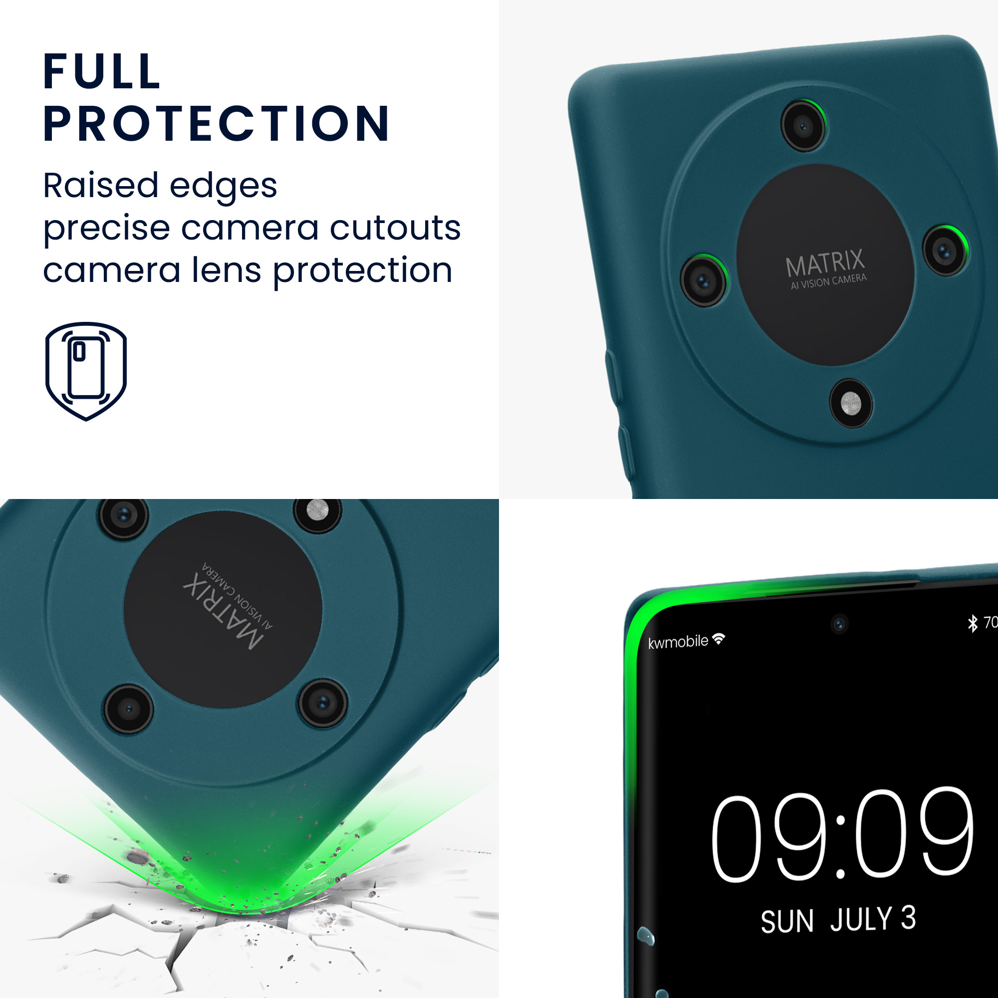 Pouzdro na mobil - Honor Magic5 Lite 5G Case - kwmobile