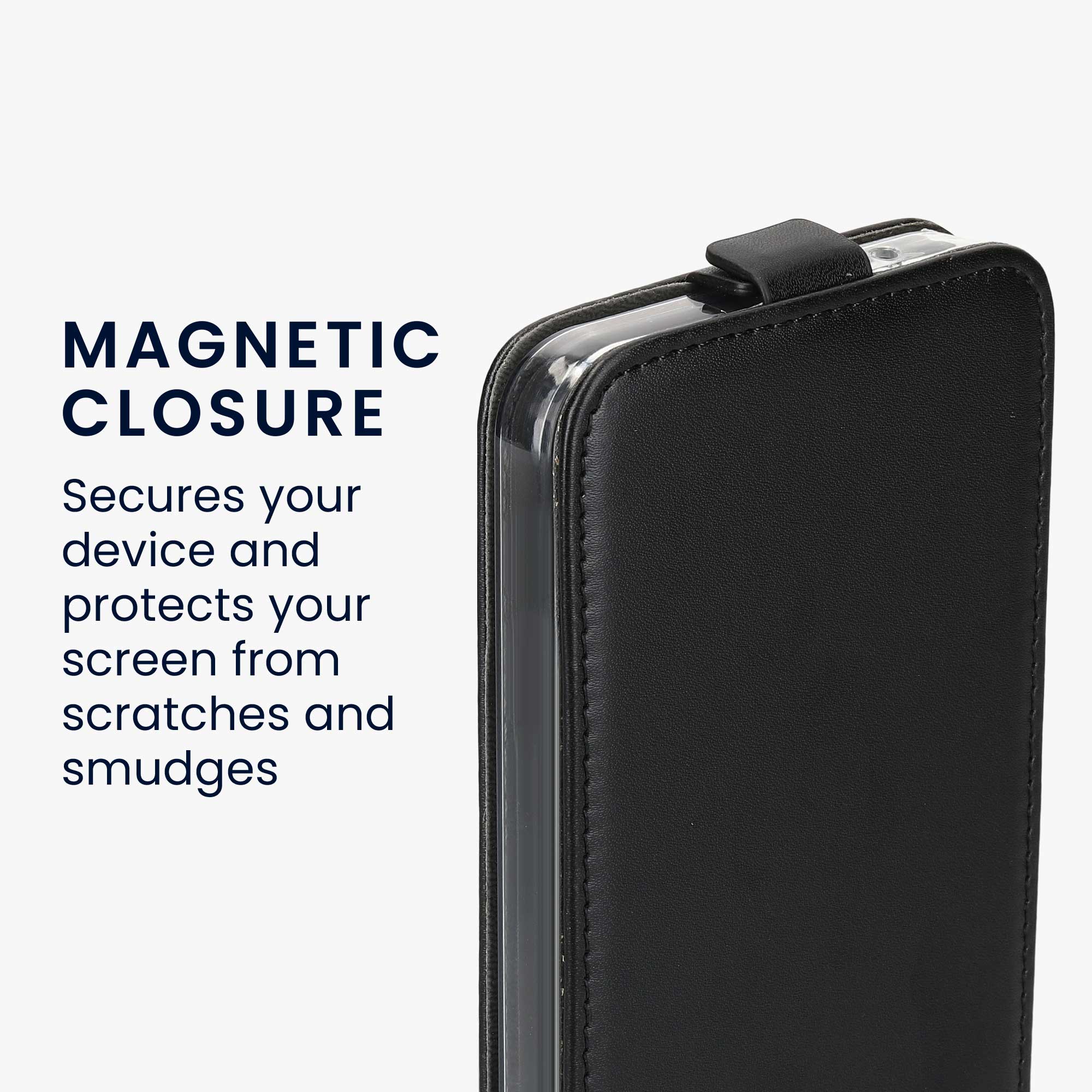 Flip pouzdro na mobil Samsung Galaxy A34 5G - kwmobile Vertical černé