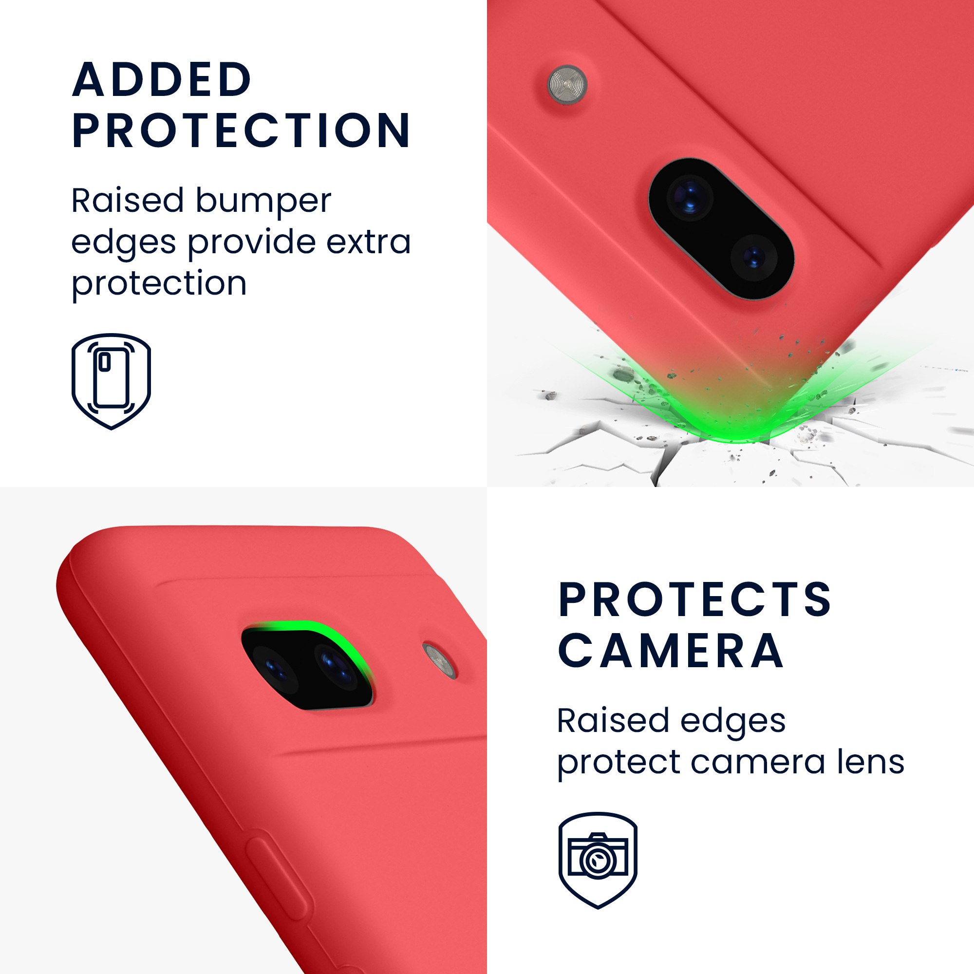 TPU kryt kwmobile Google Pixel 7a - Dolce Vita