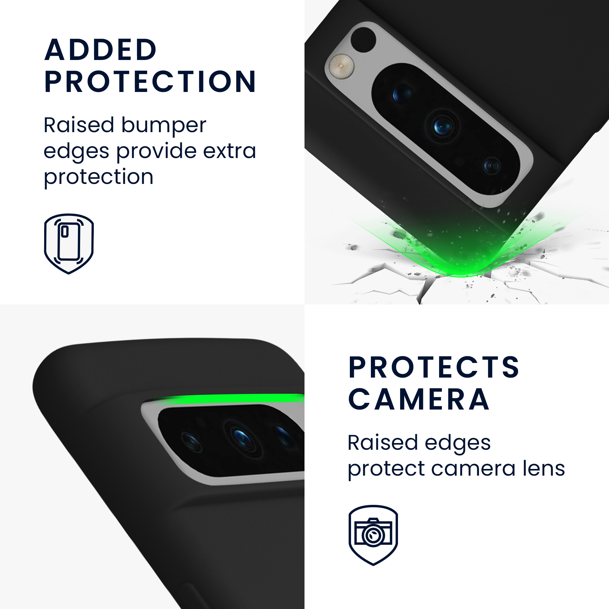 Pouzdro pro Google Pixel 8 Pro kwmobile TPU - matná černá