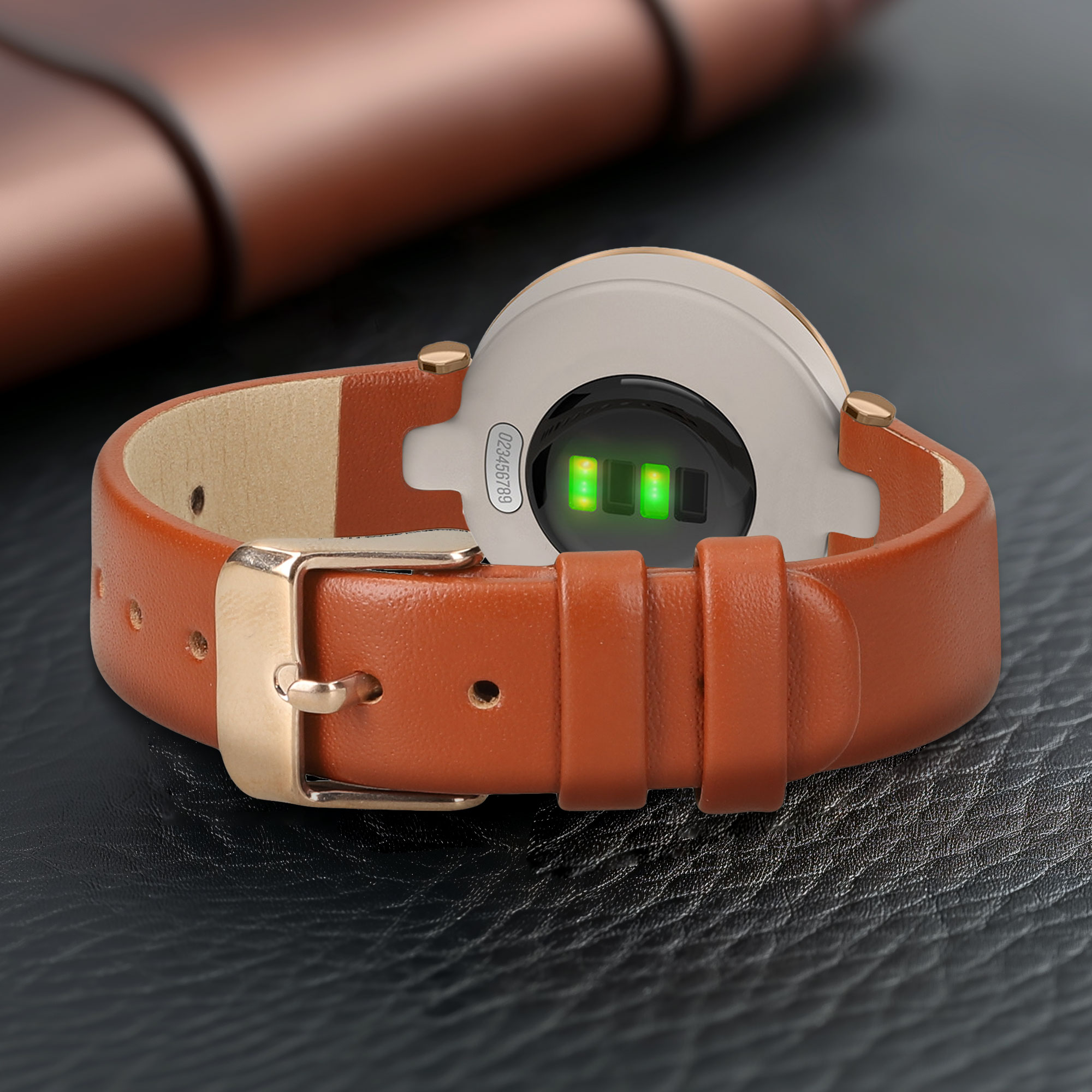 Řemínek kwmobile pro Garmin Lily Sport, hnědá