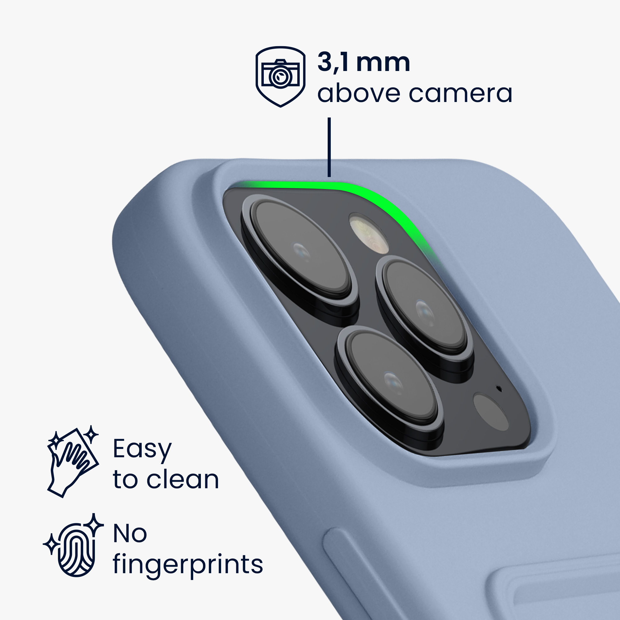 Kryt s přihrádkou na kartu kwmobile pro iPhone 15 Pro Max - levandulová