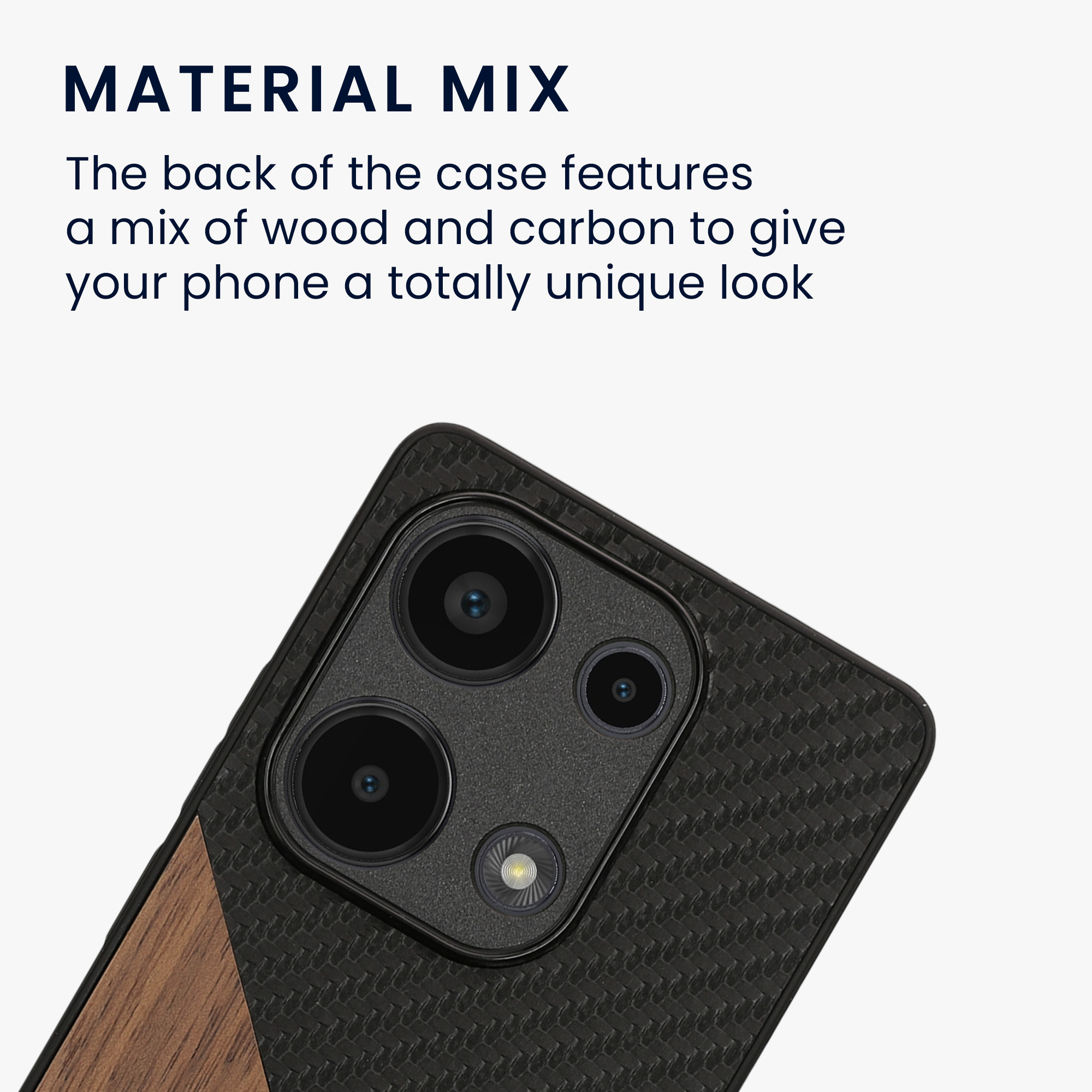 Kryt Xiaomi Redmi Note 13 Pro 4G silikonový TPU tmavě hnědá/černá kwmobile