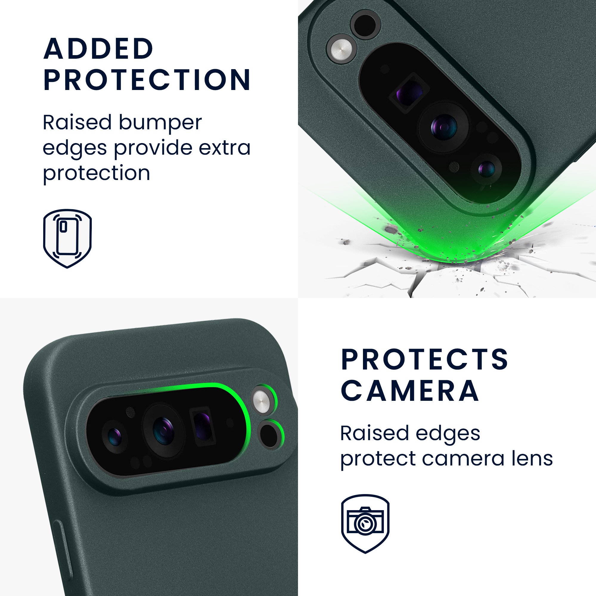 Kryt na mobil kwmobile pro Google Pixel 9 Pro / Google Pixel 9 - Metallic Teal