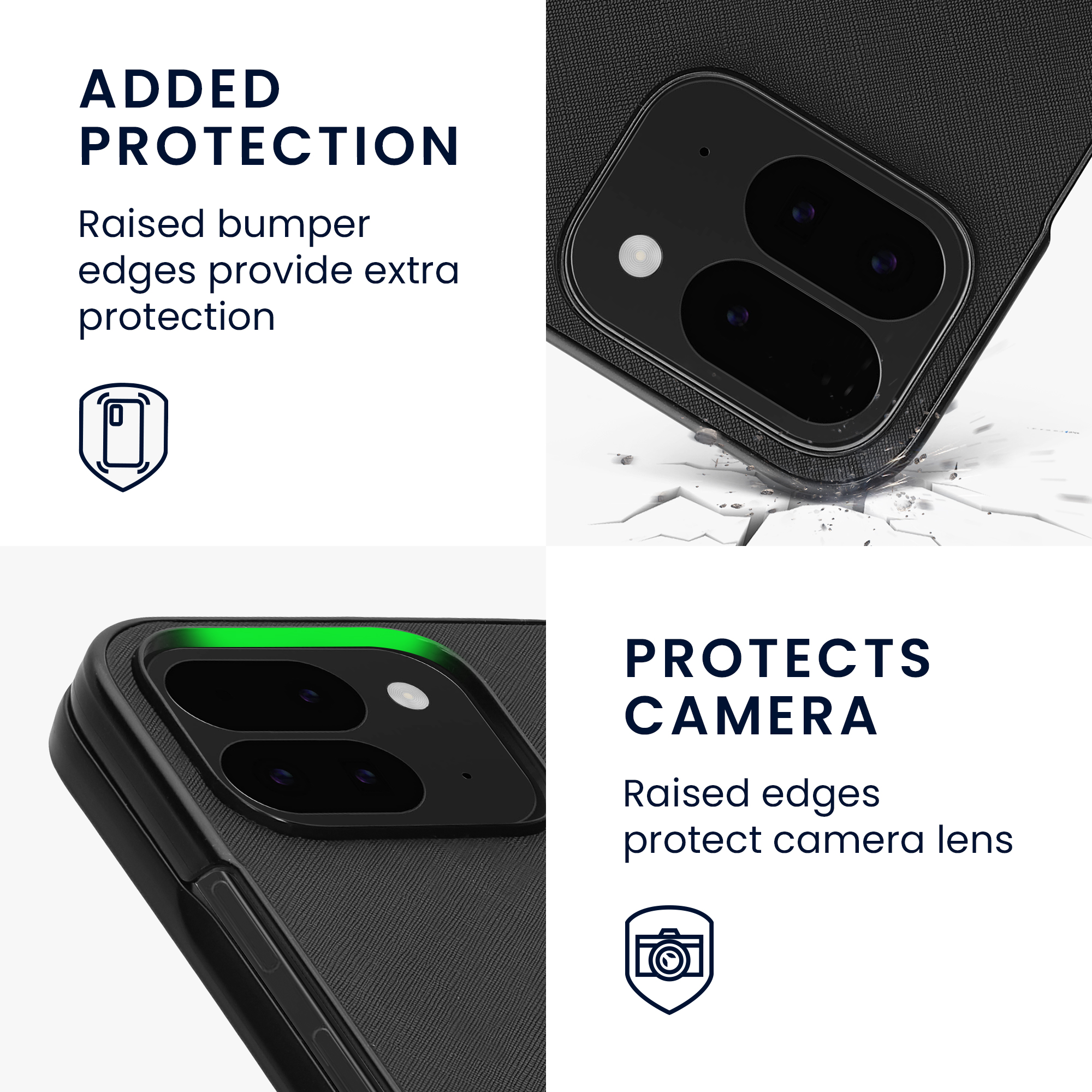 Pouzdro pro Google Pixel 9 Pro Fold kwmobile - černá