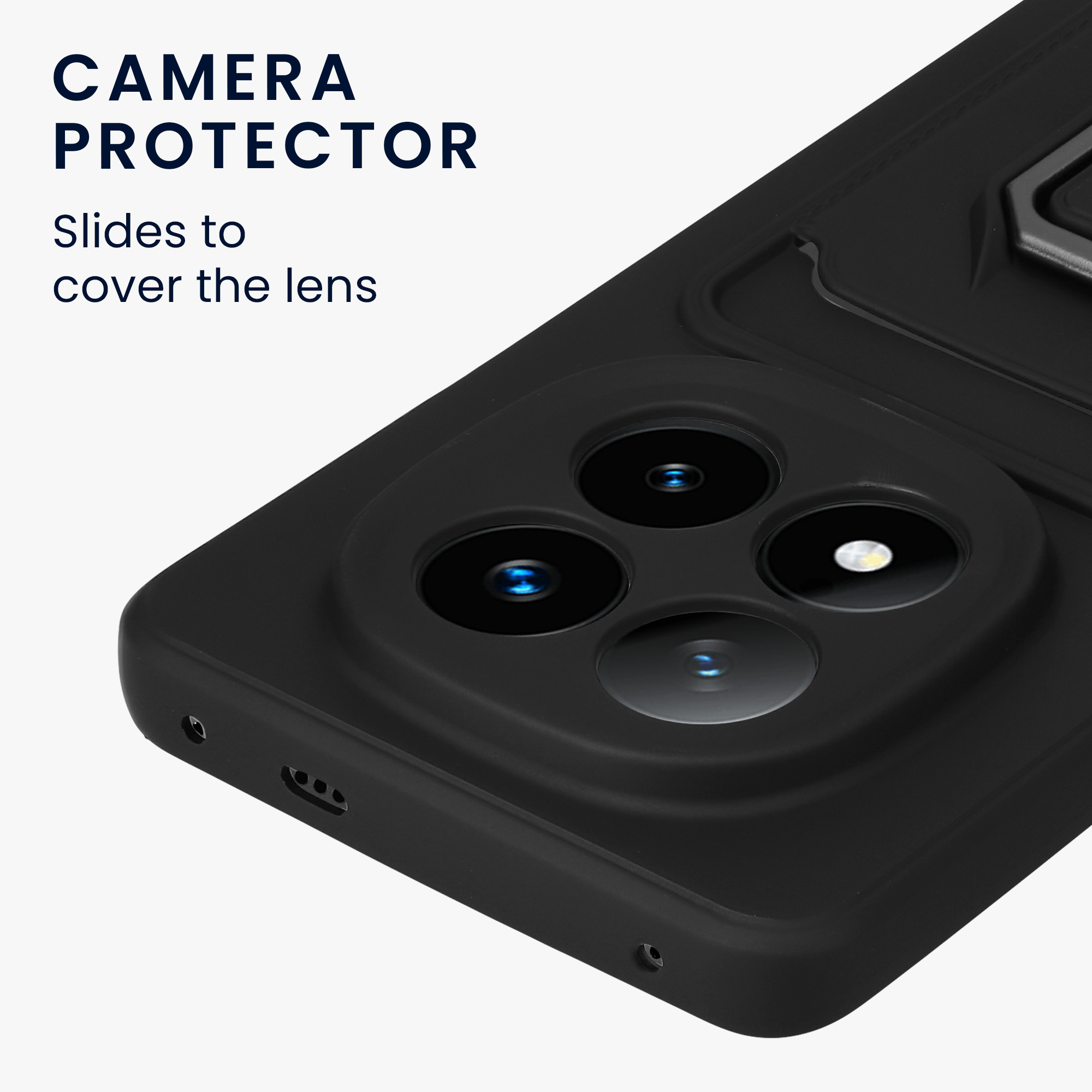 Kryt Xiaomi Redmi Note 14 Pro+ 5G stojan karta prst kovový kwmobile
