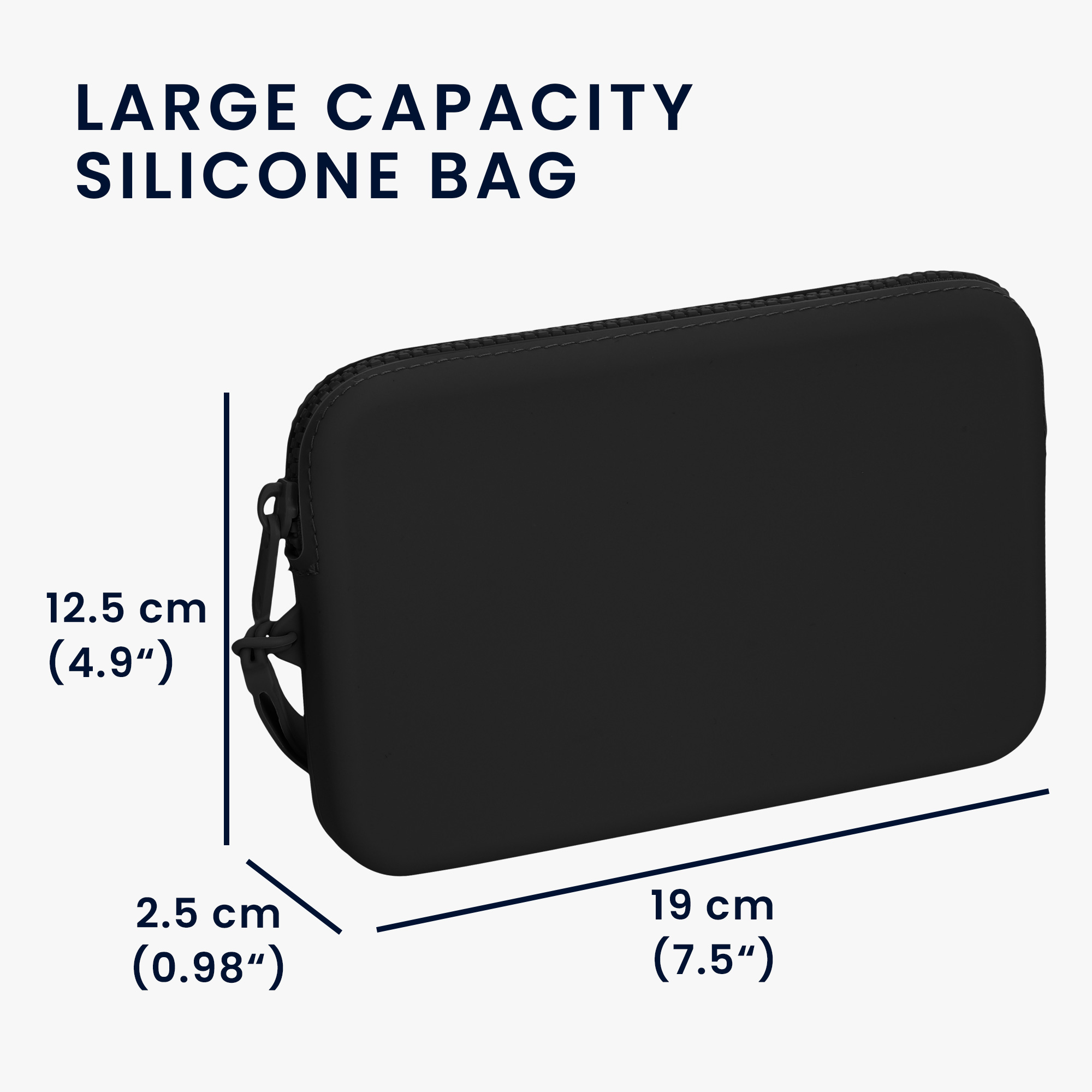 Univerzální pouzdro na mobil kwmobile 18 x 12 cm, černá