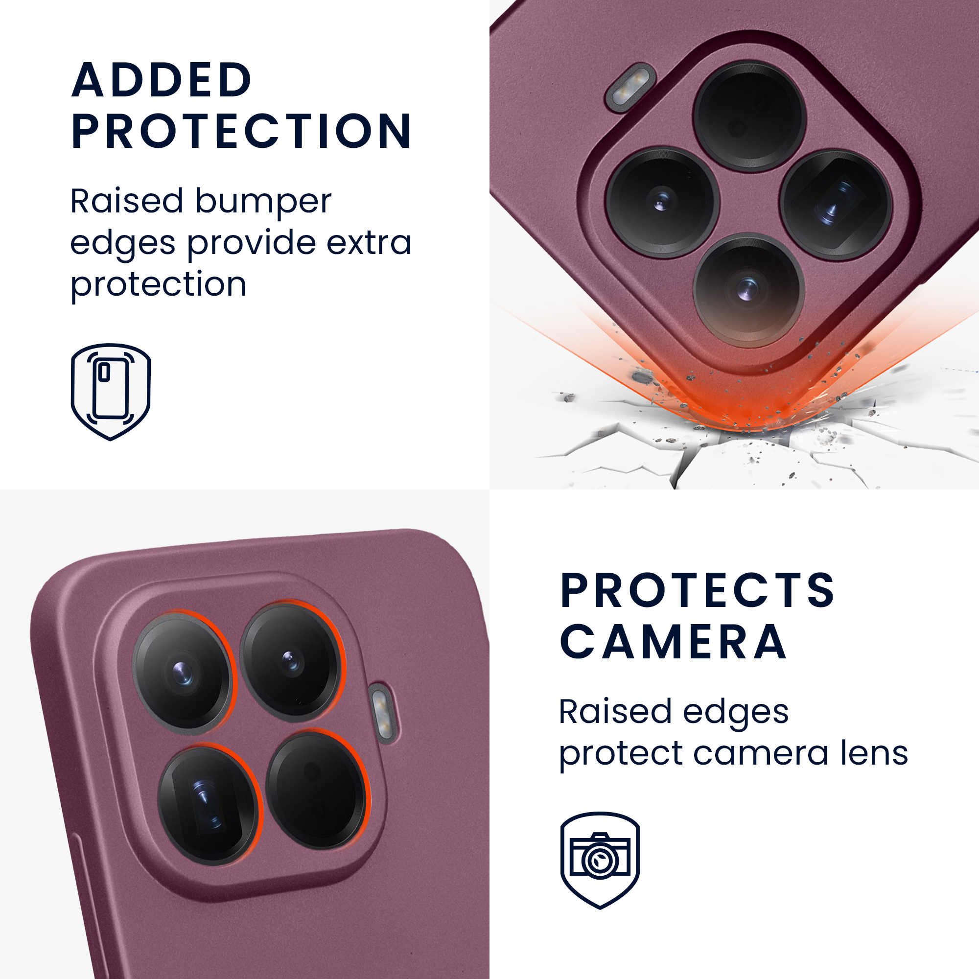 Pouzdro pro Xiaomi 15T Pro kwmobile metalické TPU - metalická levandulová