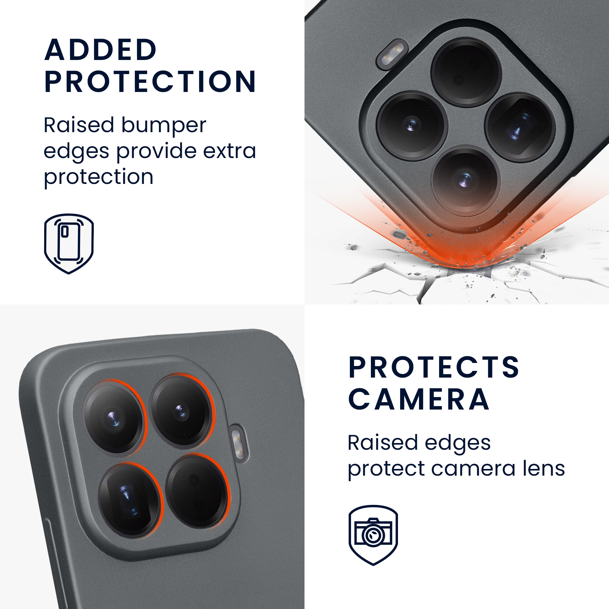 Pouzdro pro Xiaomi 15T Pro kwmobile metalické TPU - metalická šedá