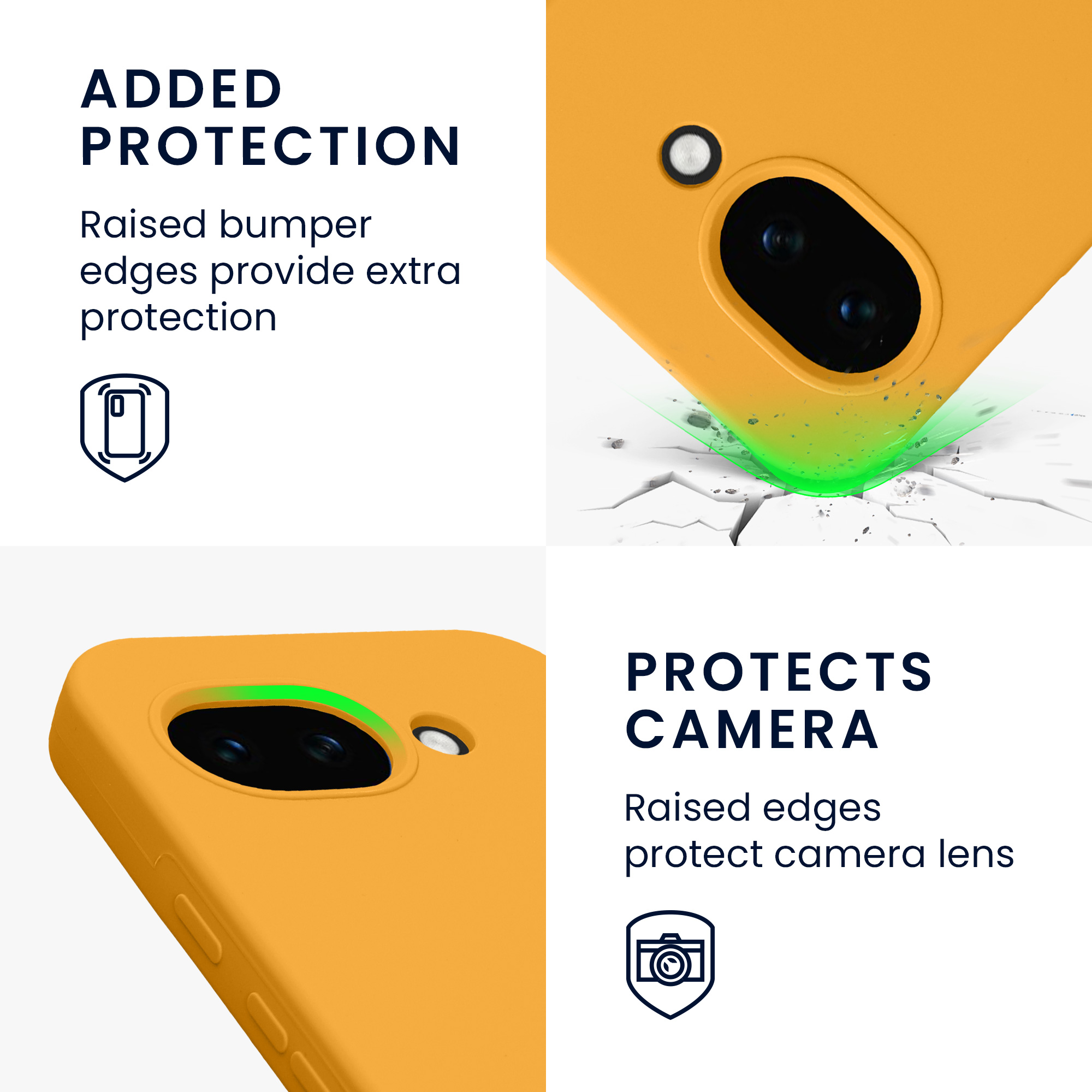 Pouzdro pro Google Pixel 10a kwmobile silikonové - mangová