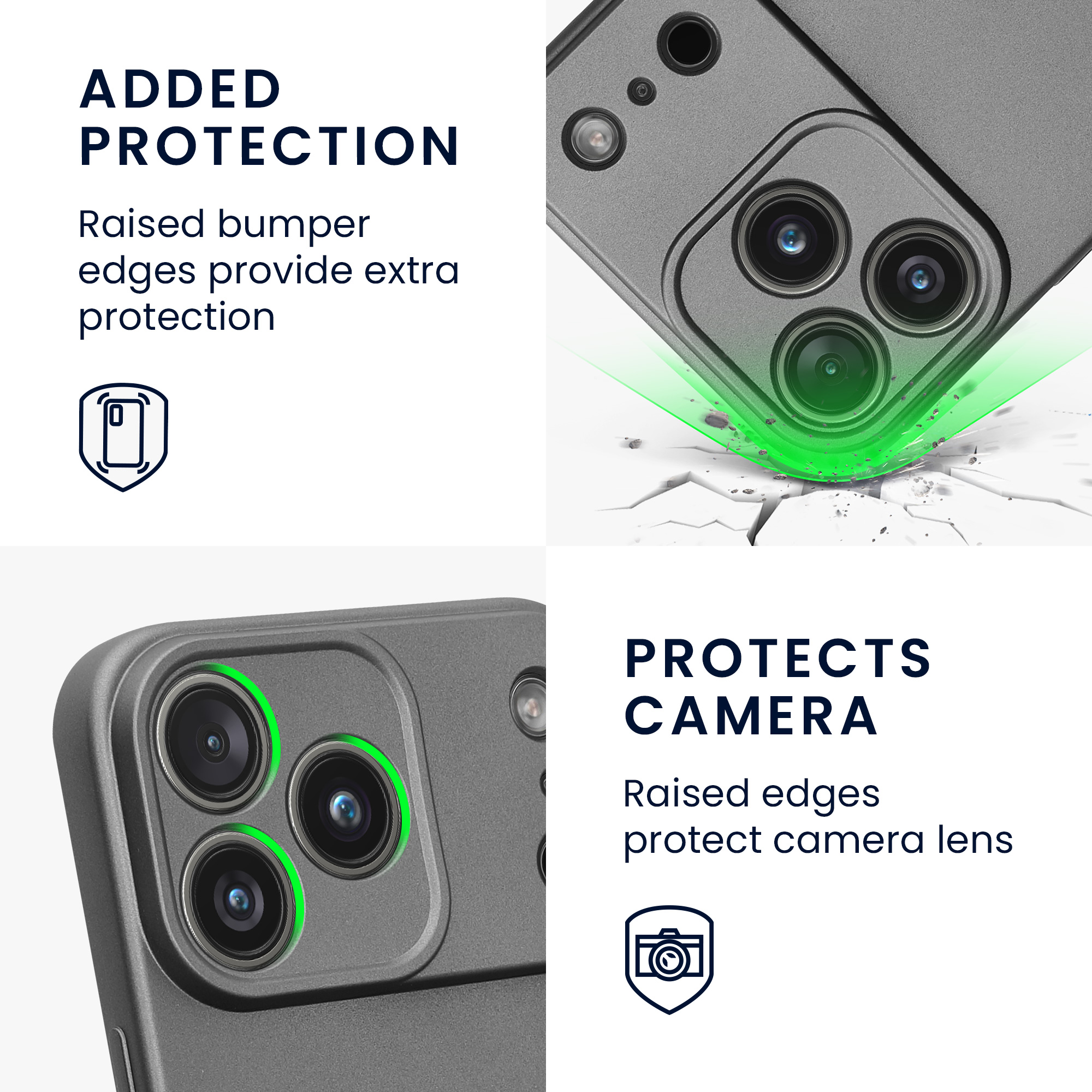 Pouzdro pro Apple iPhone 18 Pro Max / iPhone 17 Pro Max kwmobile metalické TPU - metalická šedá