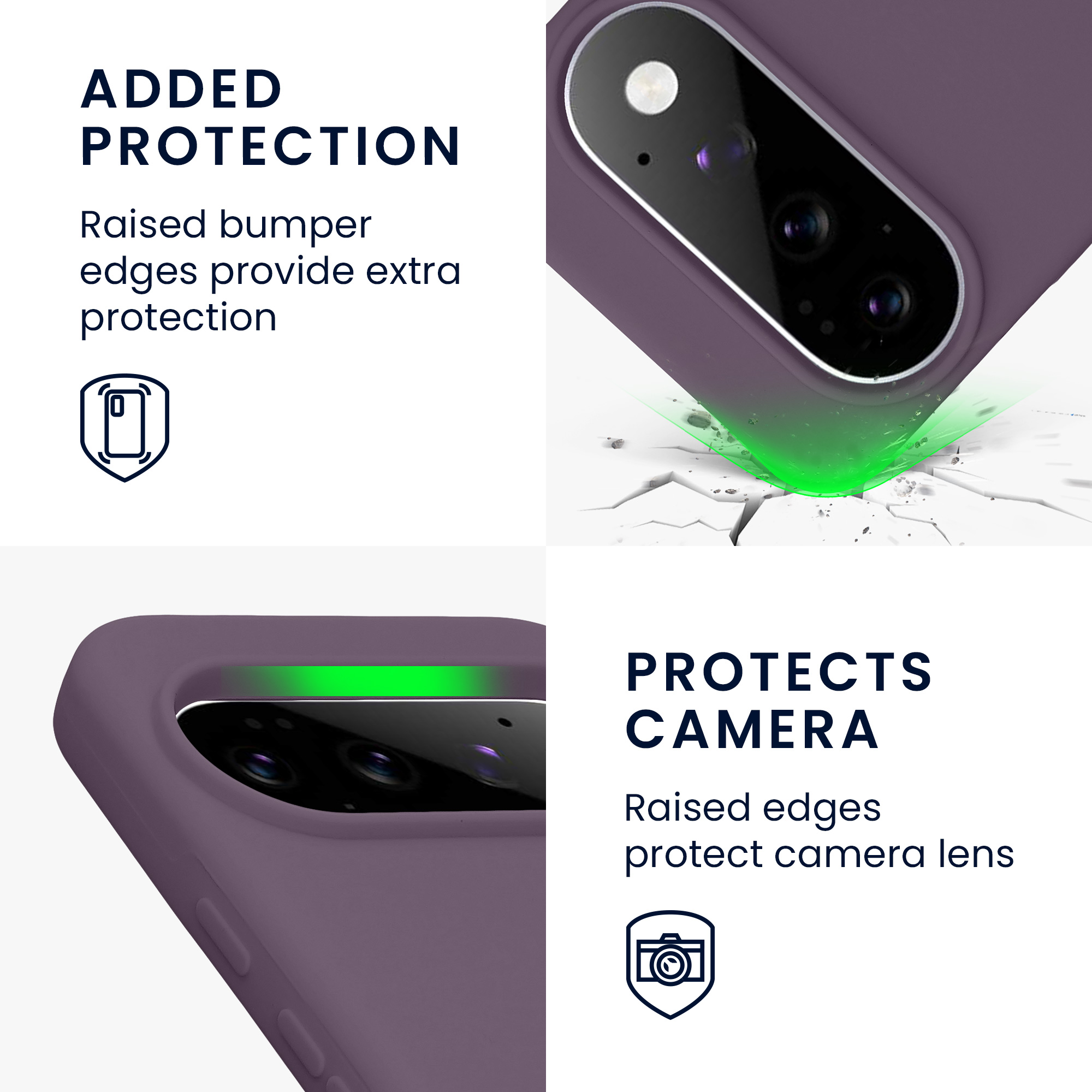 Pouzdro pro Google Pixel 11 / Pixel 11 Pro kwmobile silikonové - pastelová kosatcová
