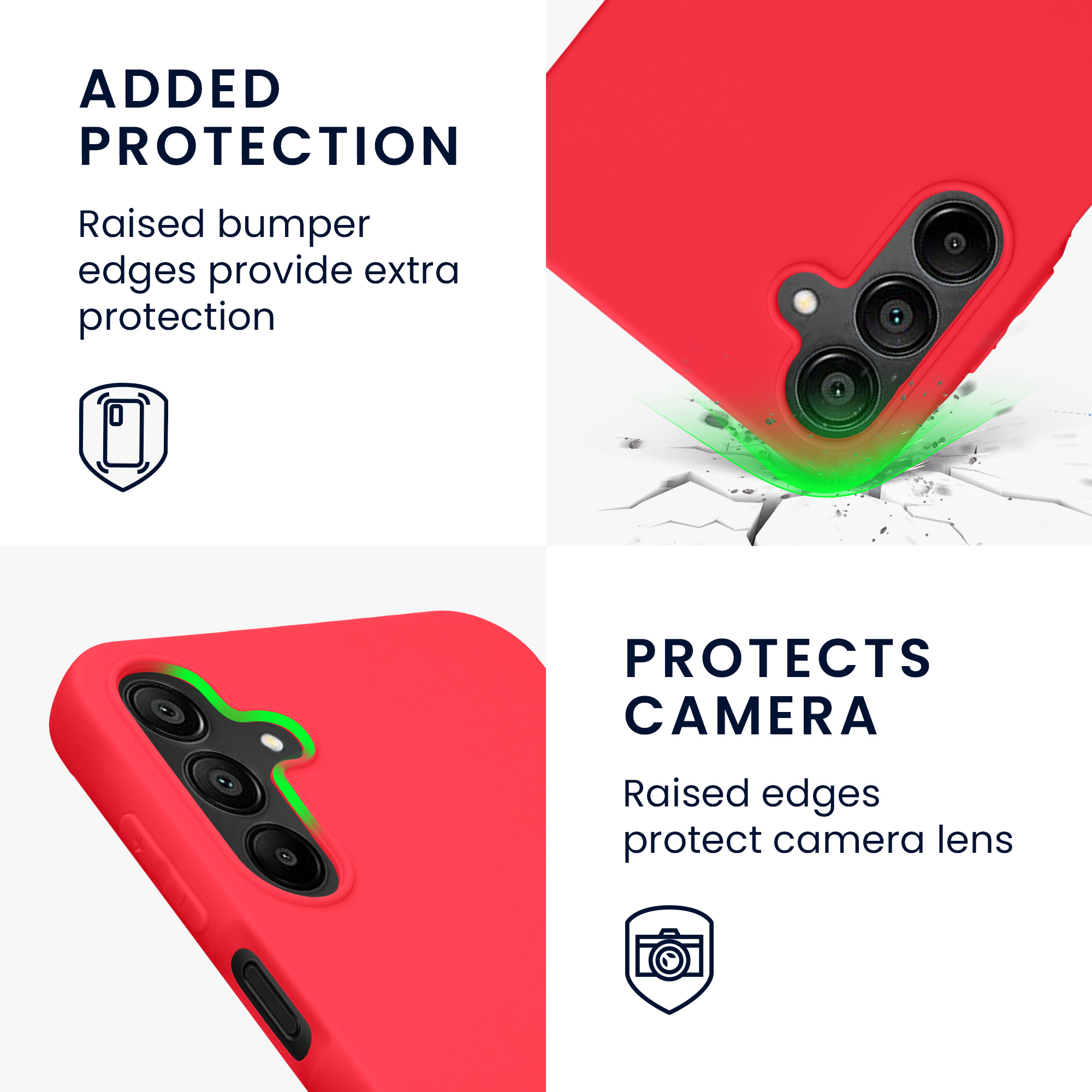 Kryt na mobil Samsung Galaxy A15 5G kwmobile TPU Neonová růžová