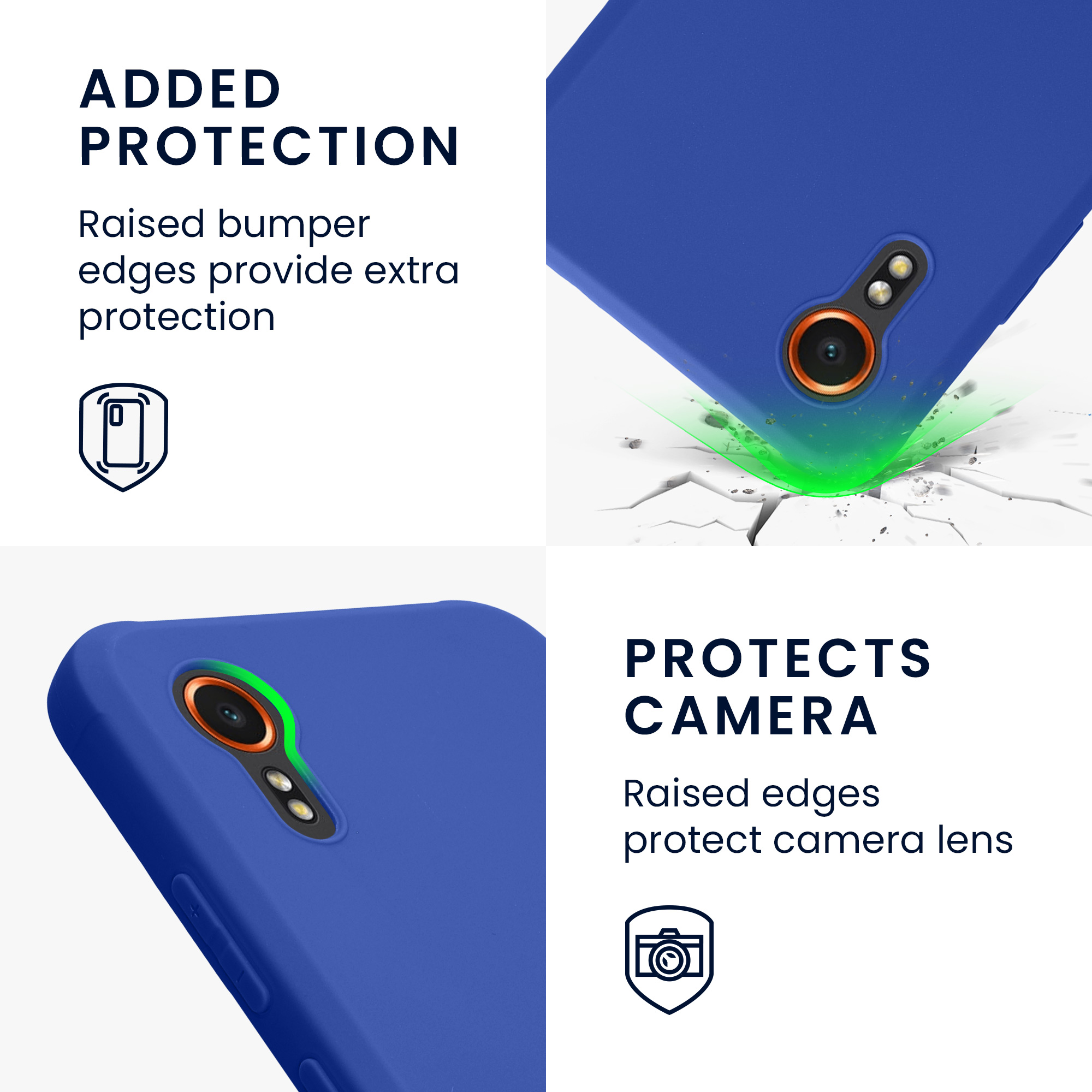 Pouzdro pro Samsung Galaxy Xcover7 kwmobile TPU - baltská modrá