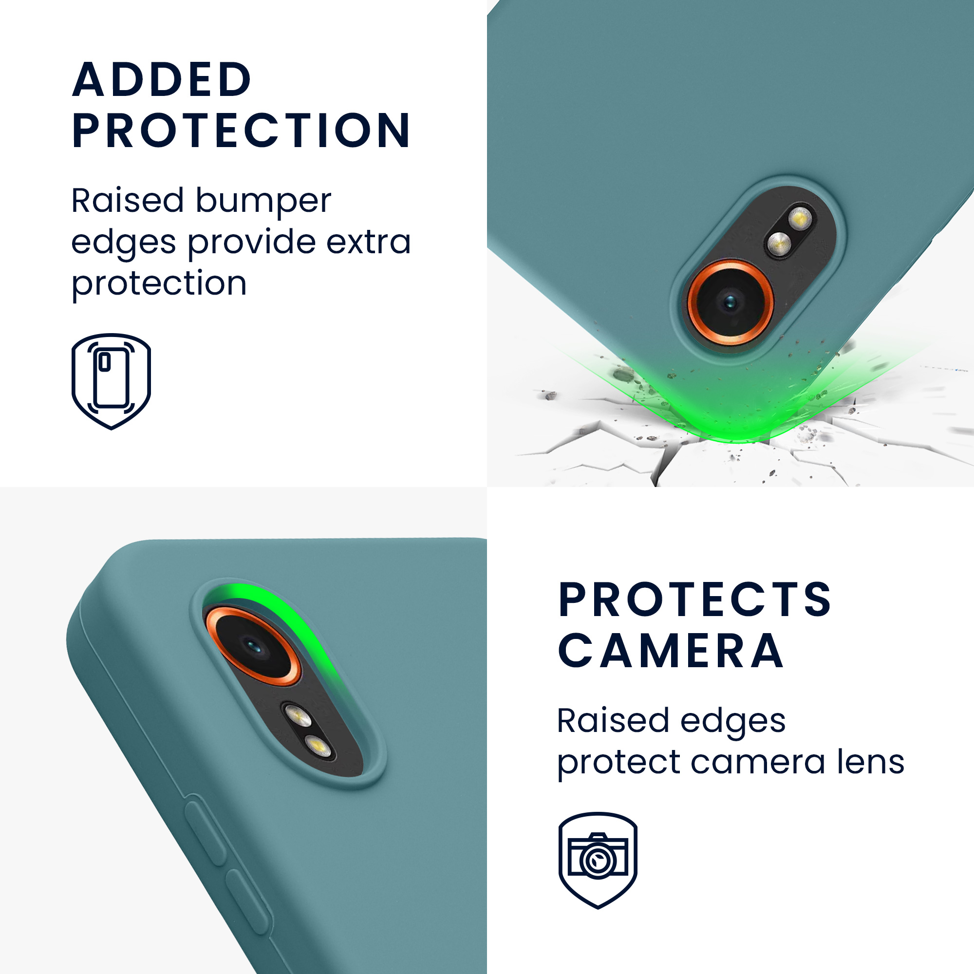 Pouzdro pro Samsung Galaxy Xcover7 kwmobile silikonové - arktická noc