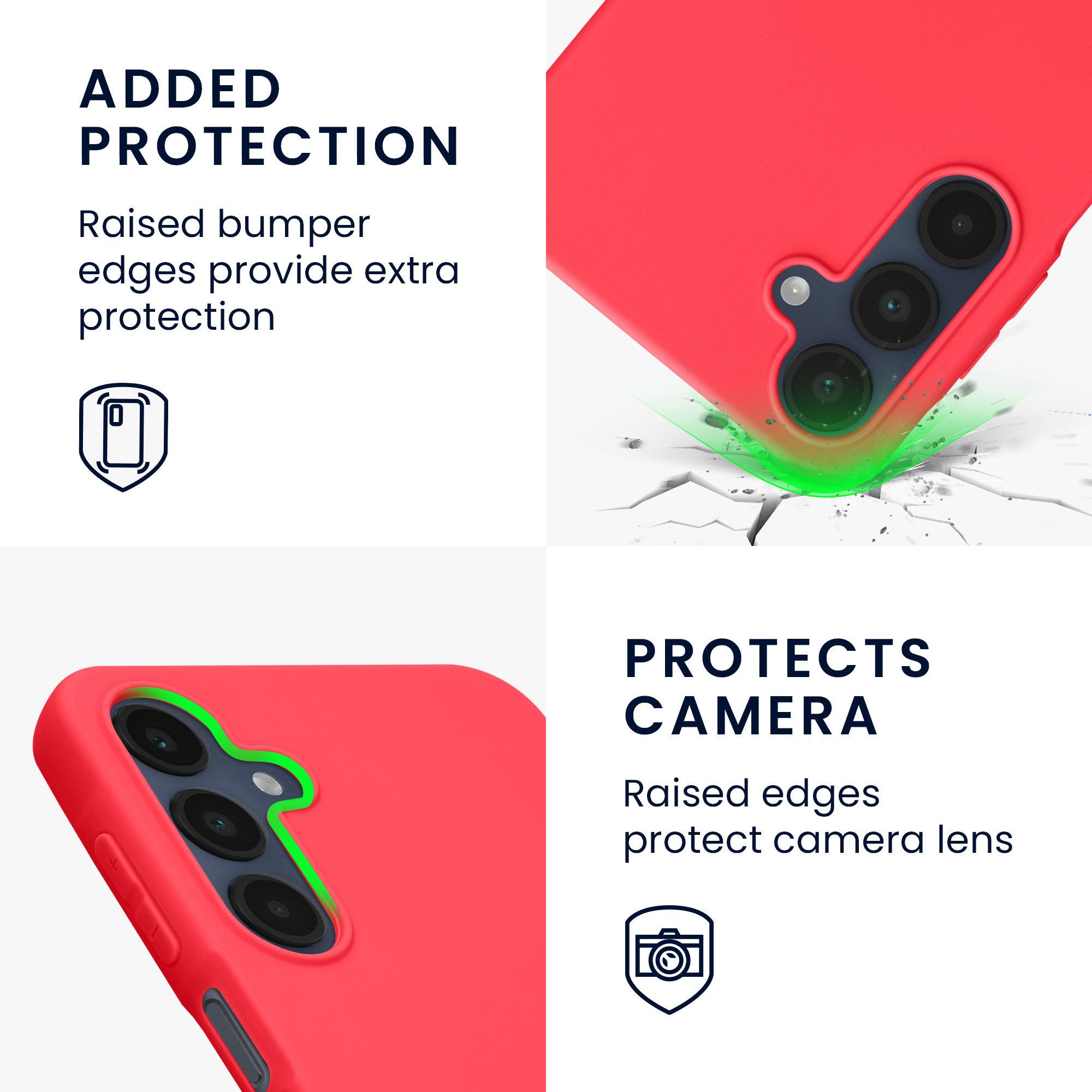Kryt na mobil Samsung Galaxy A16 5G kwmobile TPU Neonová růžová