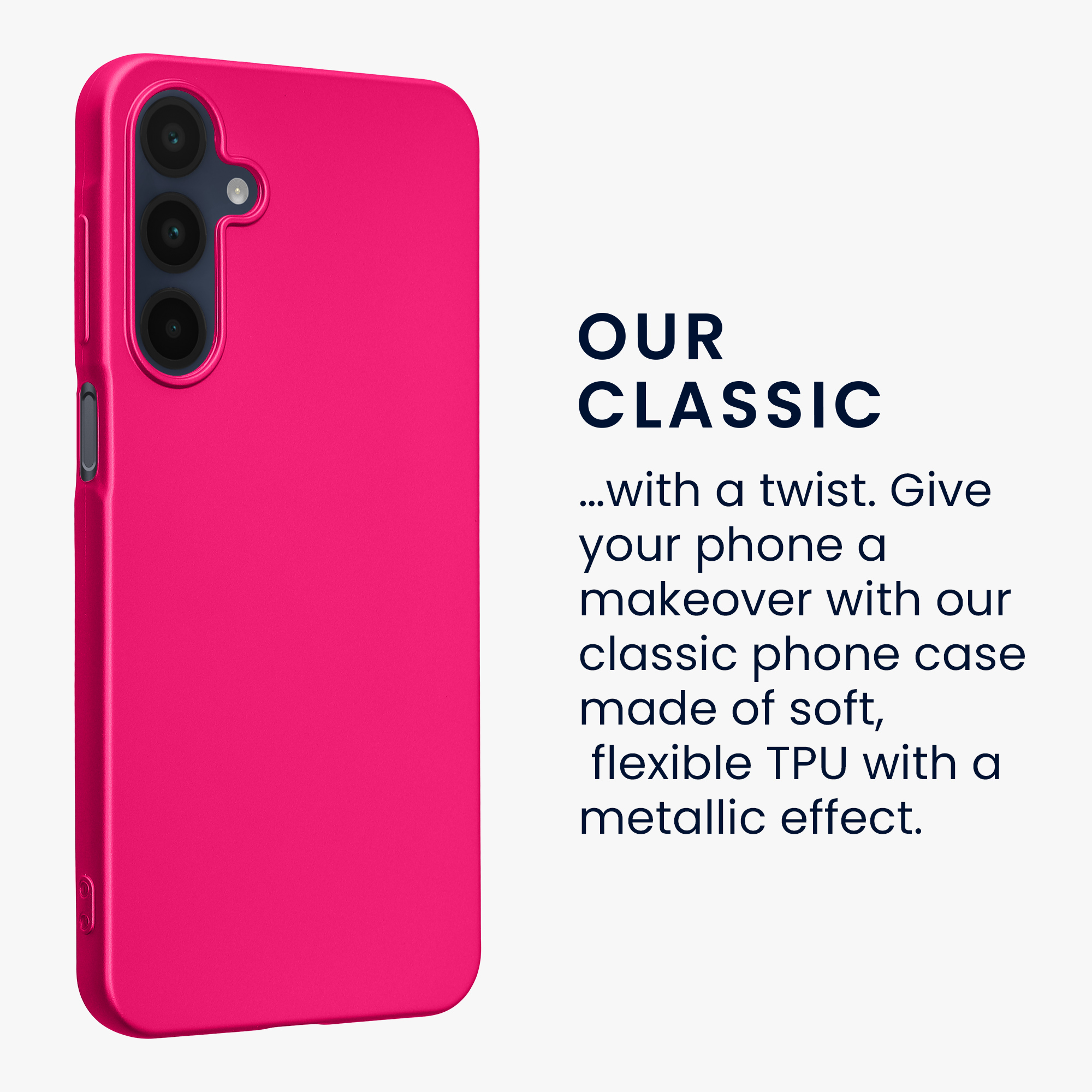 Metalický kryt na mobil Samsung Galaxy A16 5G kwmobile metalicky růžový