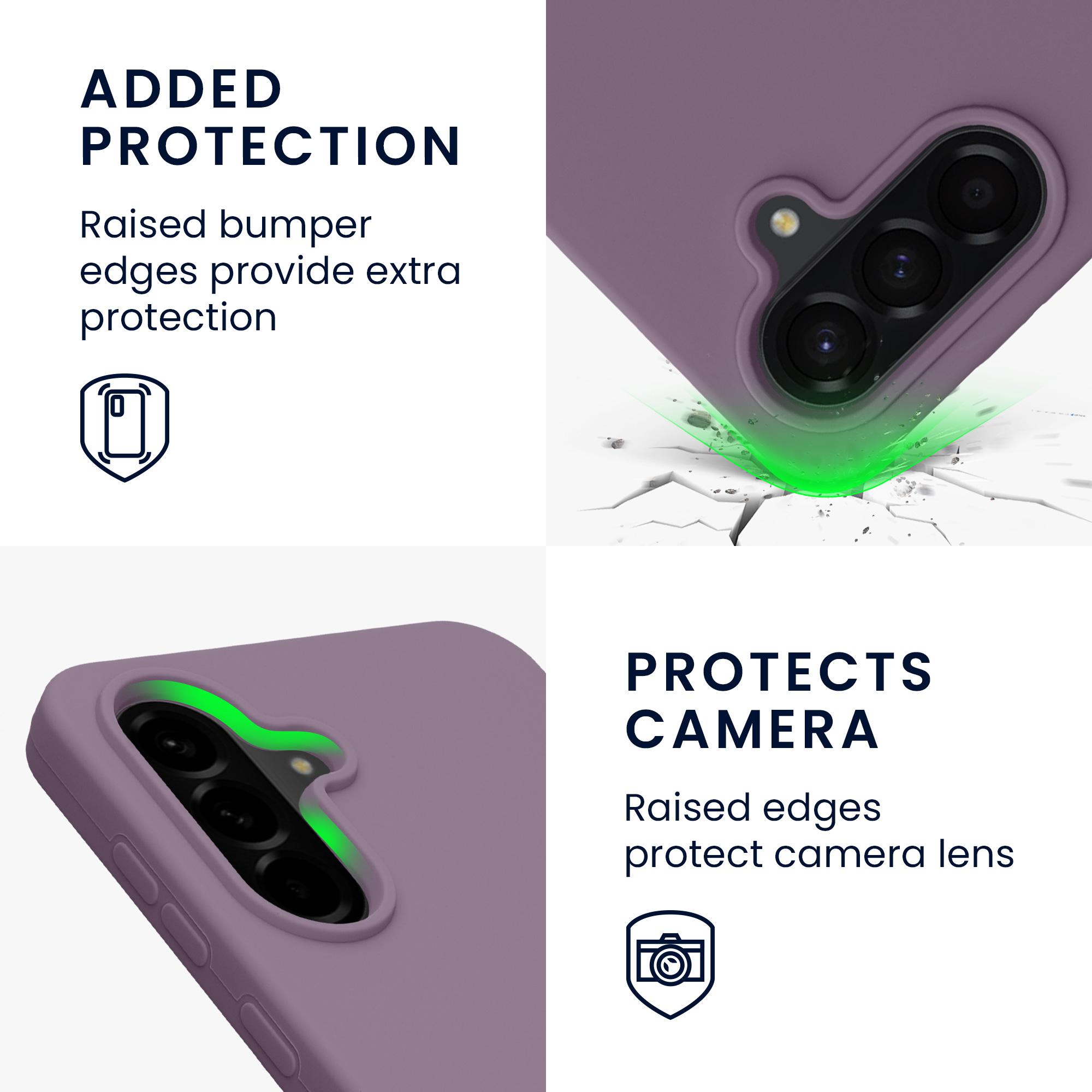 Kryt na mobil Samsung Galaxy A56 5G kwmobile TPU Bledá iris