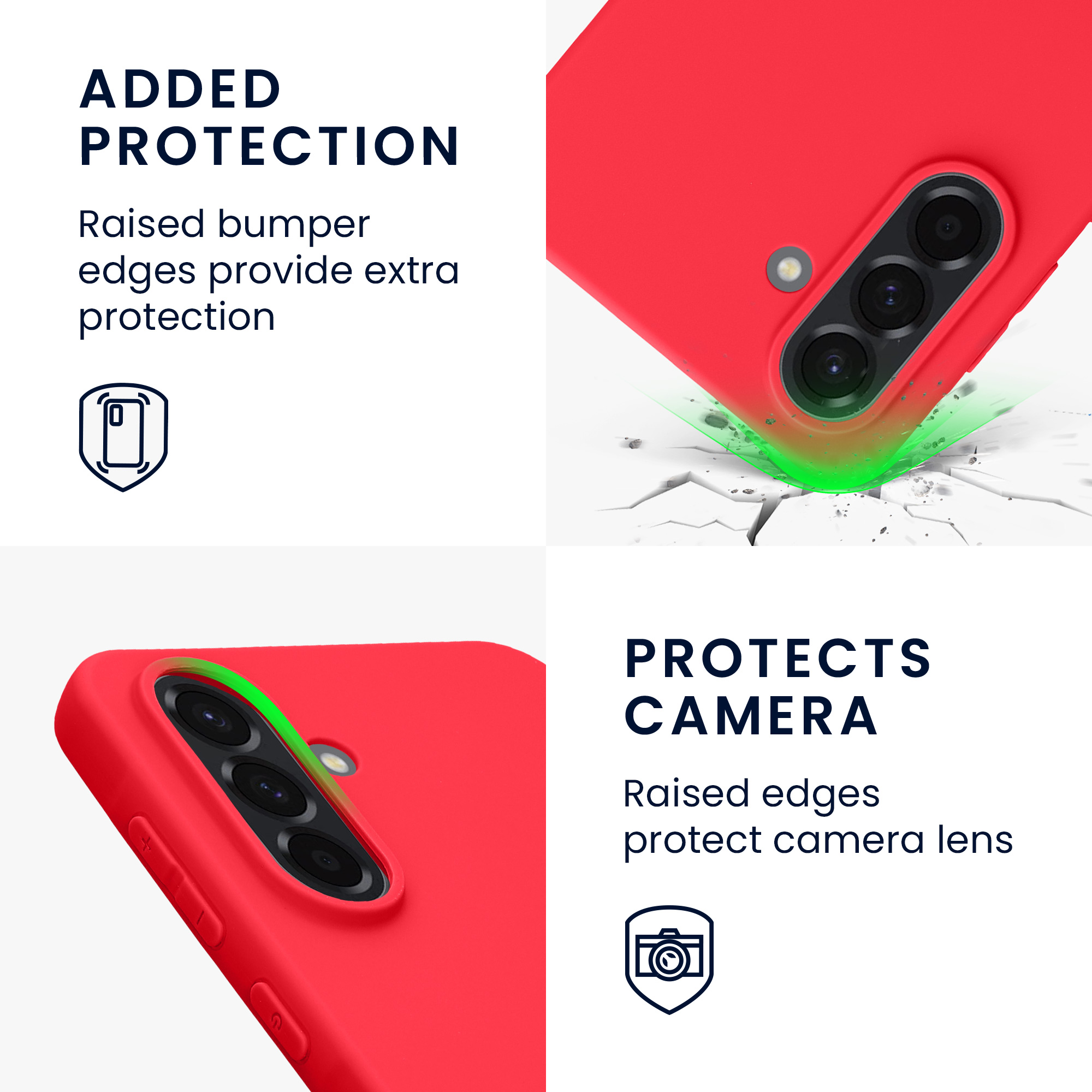 Kryt na mobil Samsung Galaxy A56 5G kwmobile TPU Neonová růžová