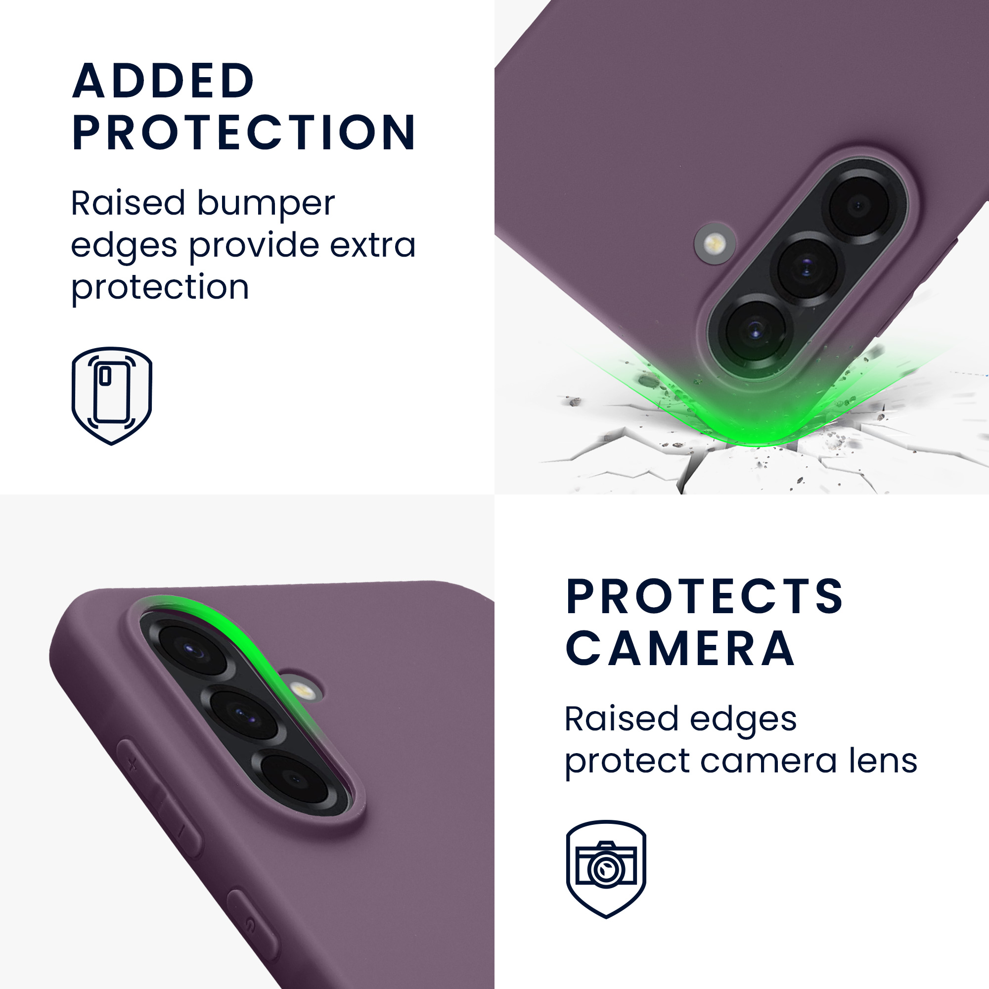 Kryt na mobil Samsung Galaxy A56 5G kwmobile TPU Bledá iris