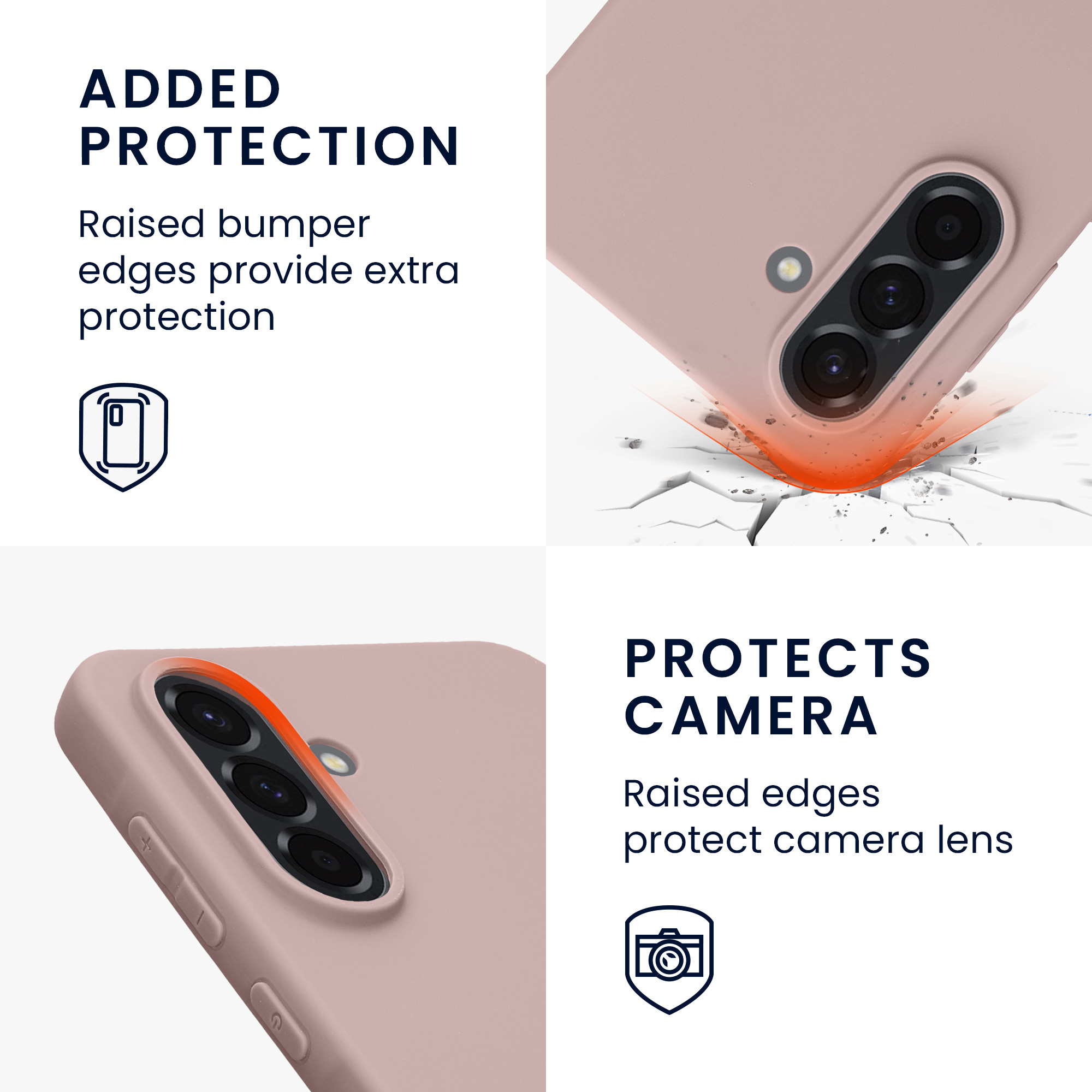 Pouzdro pro Samsung Galaxy A56 5G kwmobile TPU - světle lila