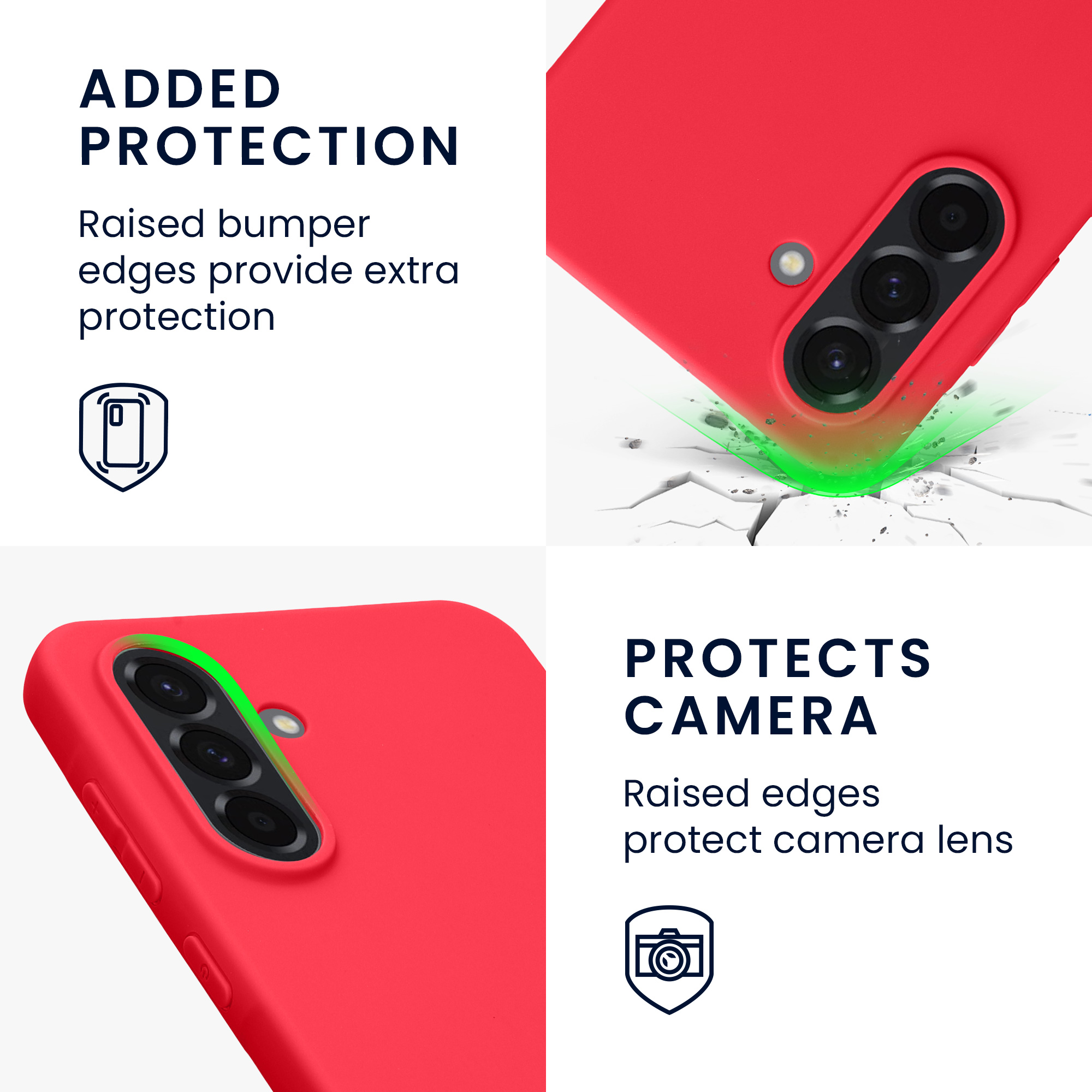 Kryt na mobil Samsung Galaxy A36 5G kwmobile TPU neonově růžový
