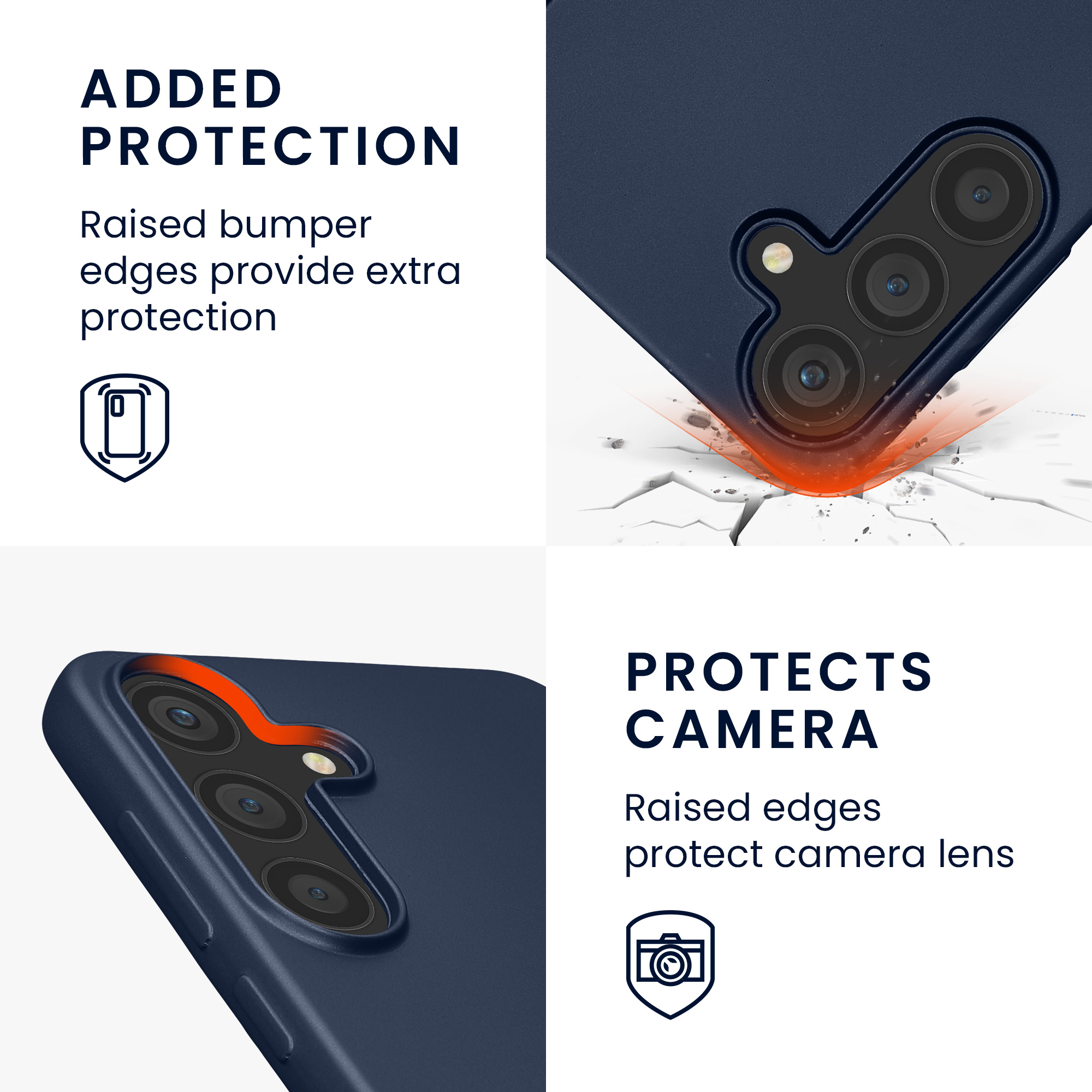Pouzdro pro Samsung Galaxy S25 FE kwmobile tenké metalické silikonové - metalická modrá