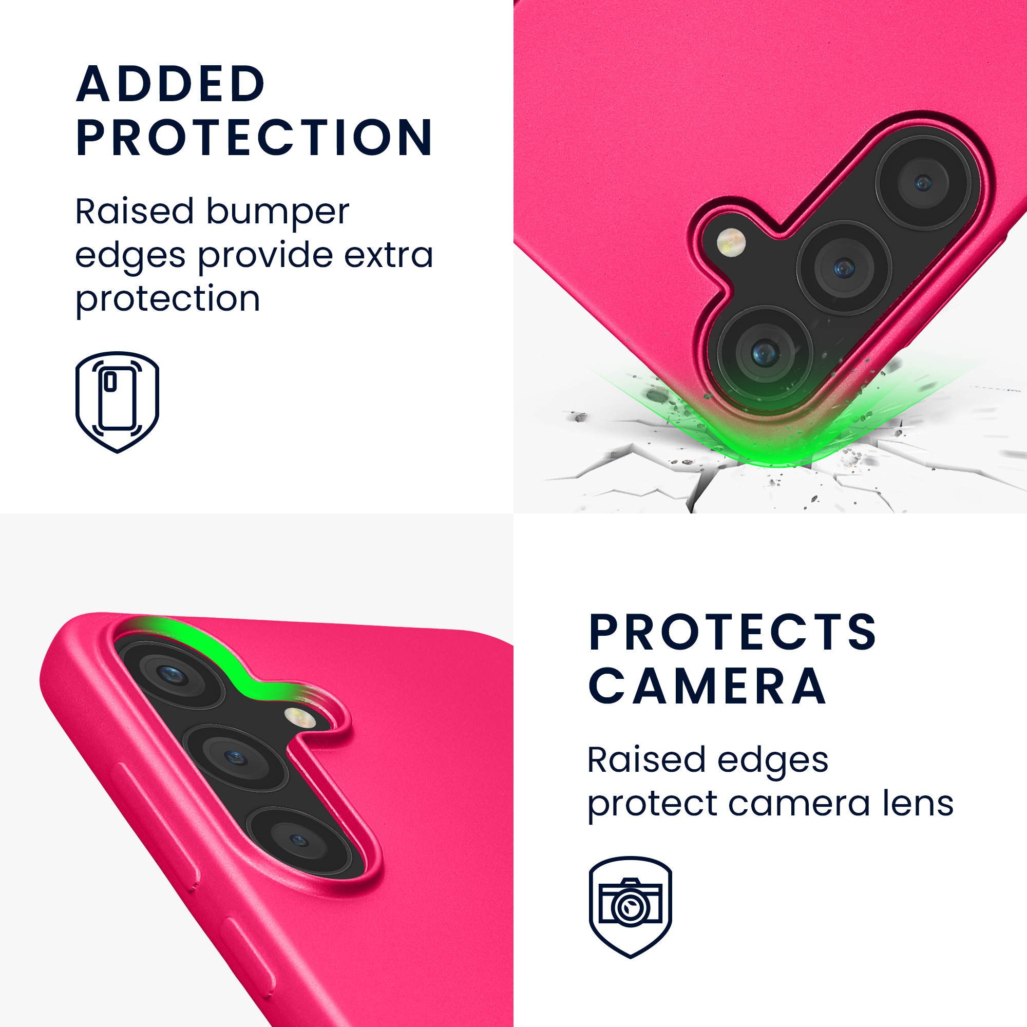 Pouzdro pro Samsung Galaxy S25 FE kwmobile tenké metalické silikonové - metalická růžová