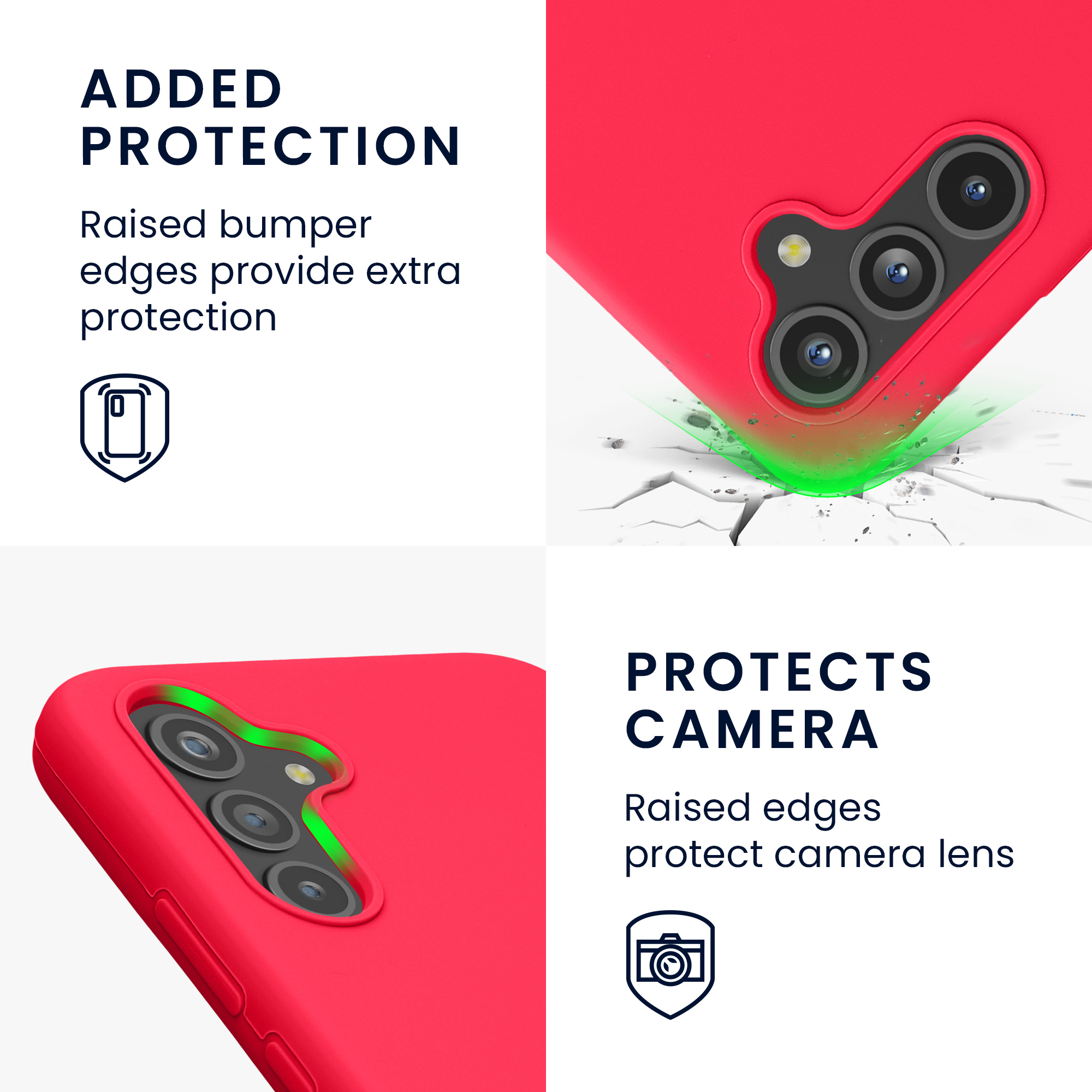 Kryt na mobil Samsung Galaxy A54 5G kwmobile TPU Neonová růžová