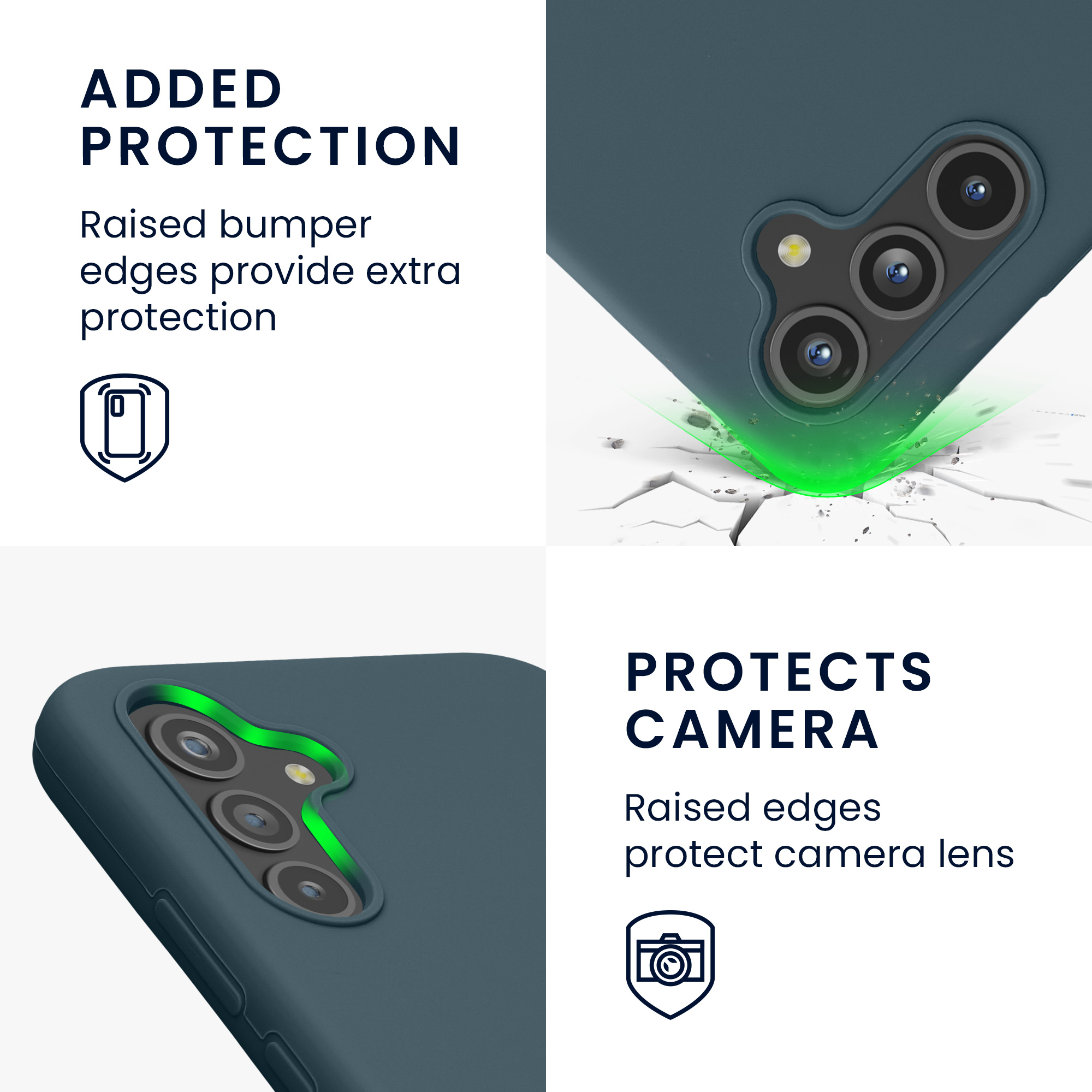 Kryt na mobil Samsung Galaxy A54 5G kwmobile TPU Tmavě břidlicová