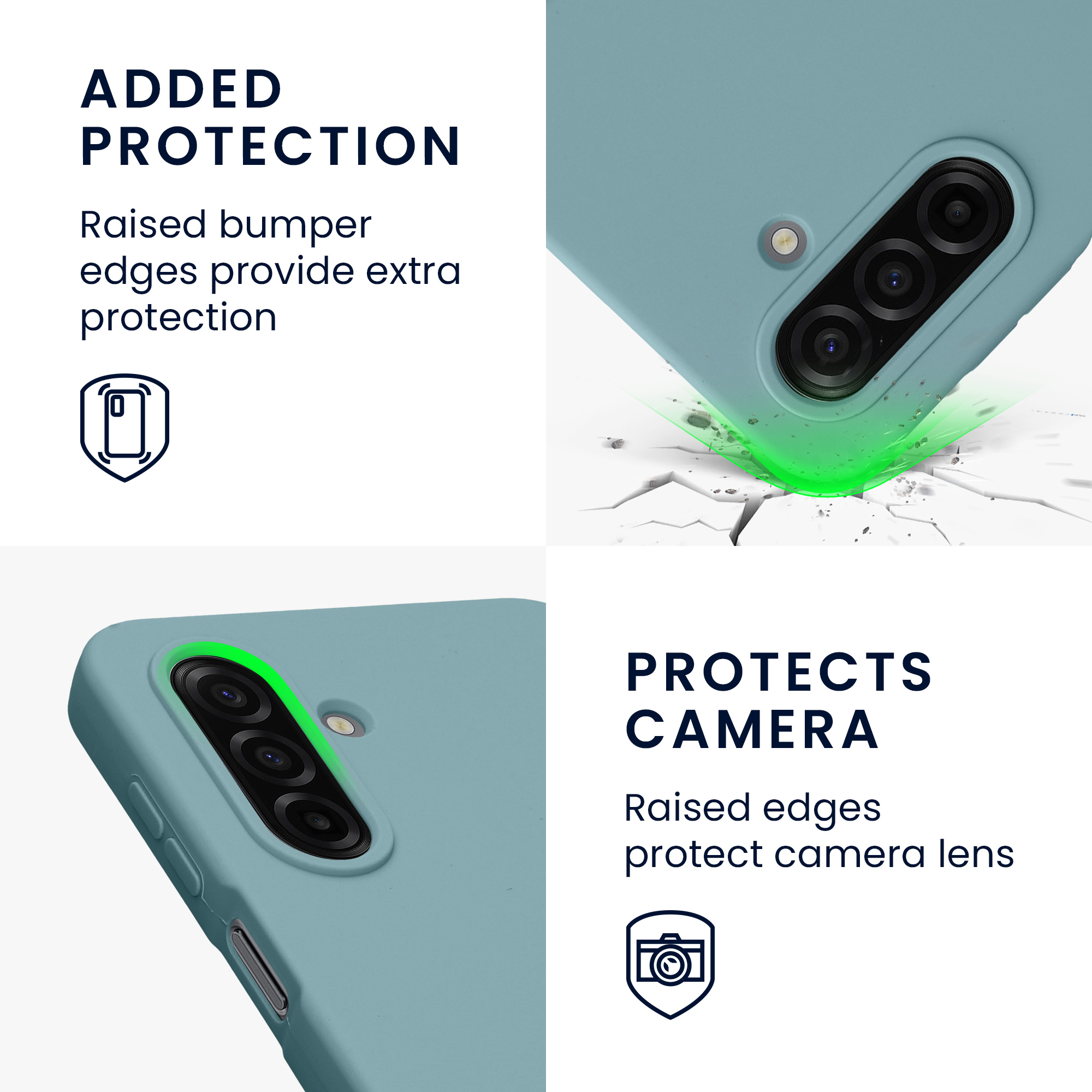 Pouzdro pro Samsung Galaxy A17 4G / 5G kwmobile silikonové - antický kámuži