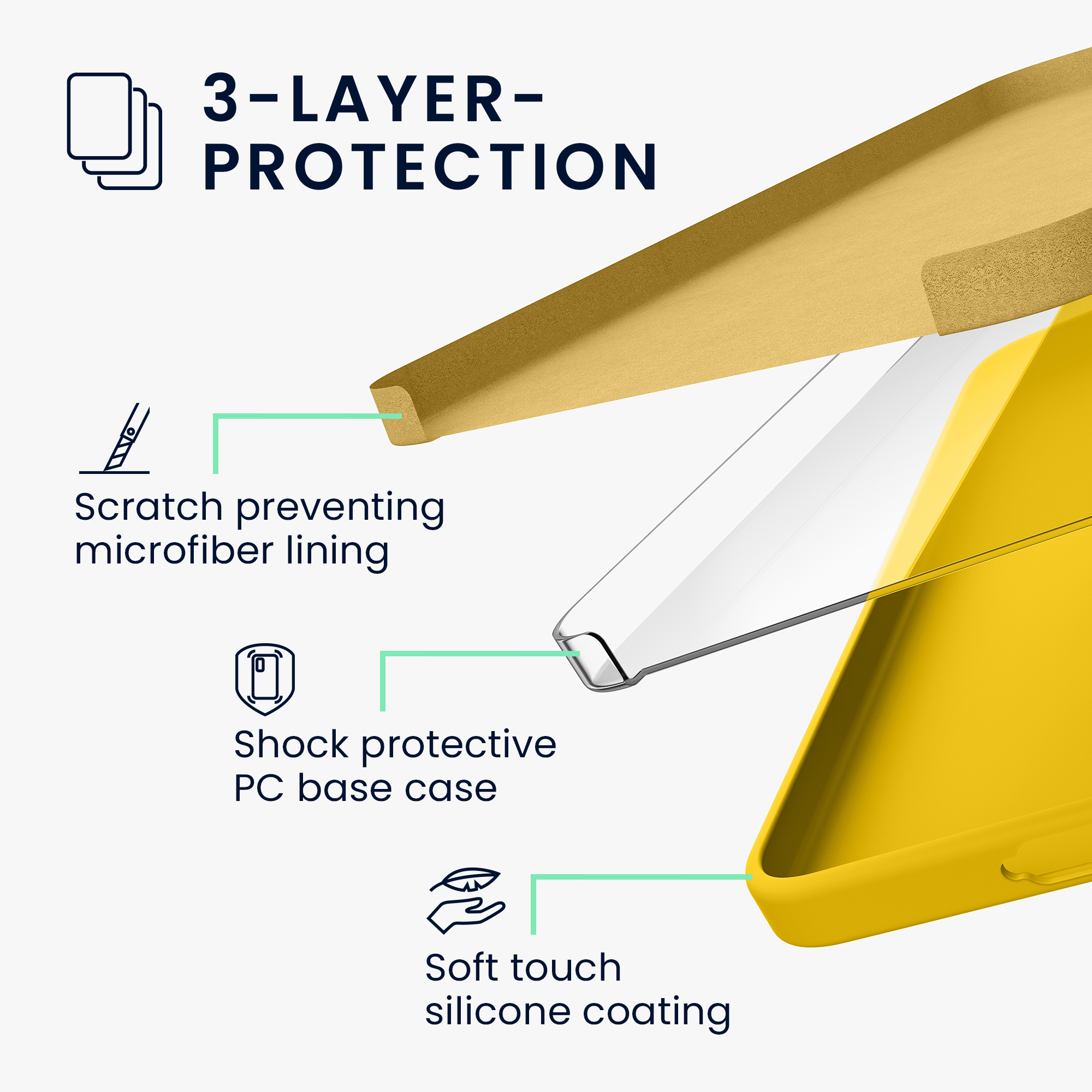 Kryt na mobil Samsung Galaxy A57 5G kwmobile TPU Zářivá žlutá