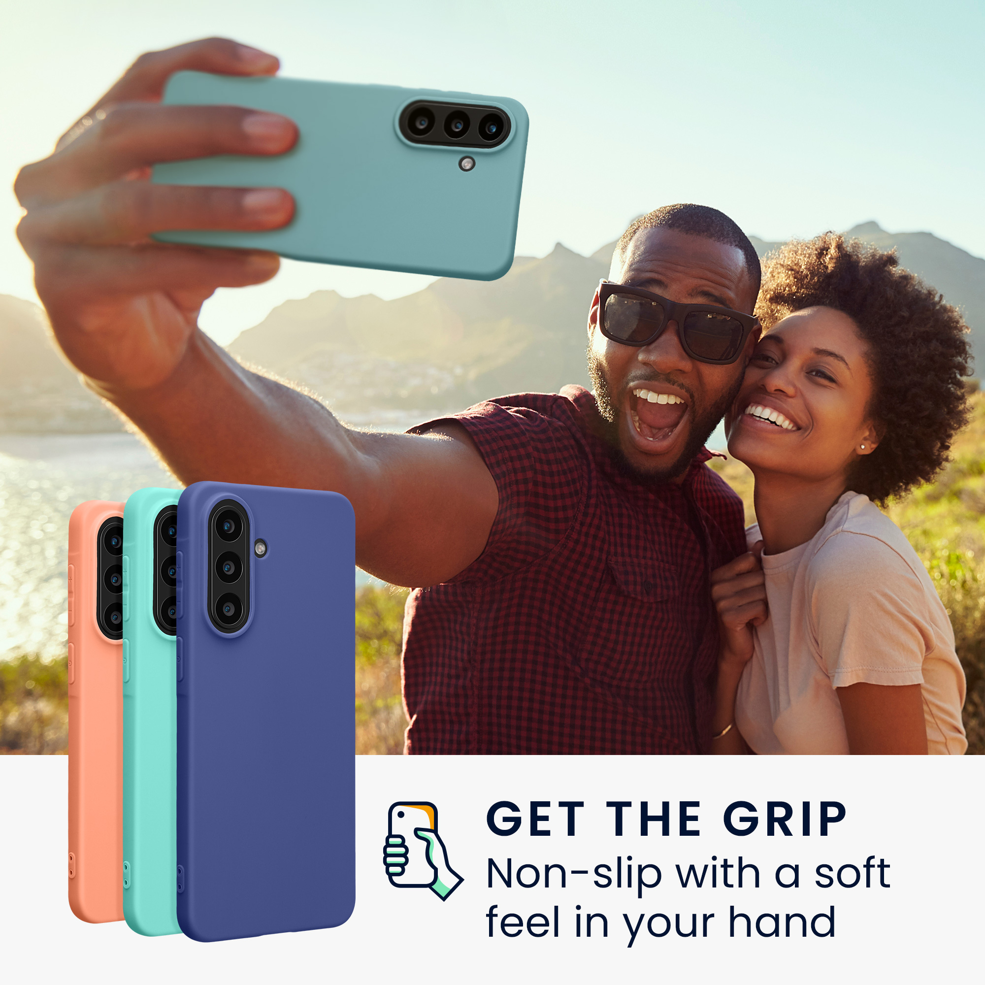 Kryt na mobil Samsung Galaxy A57 5G kwmobile TPU Arktická noc