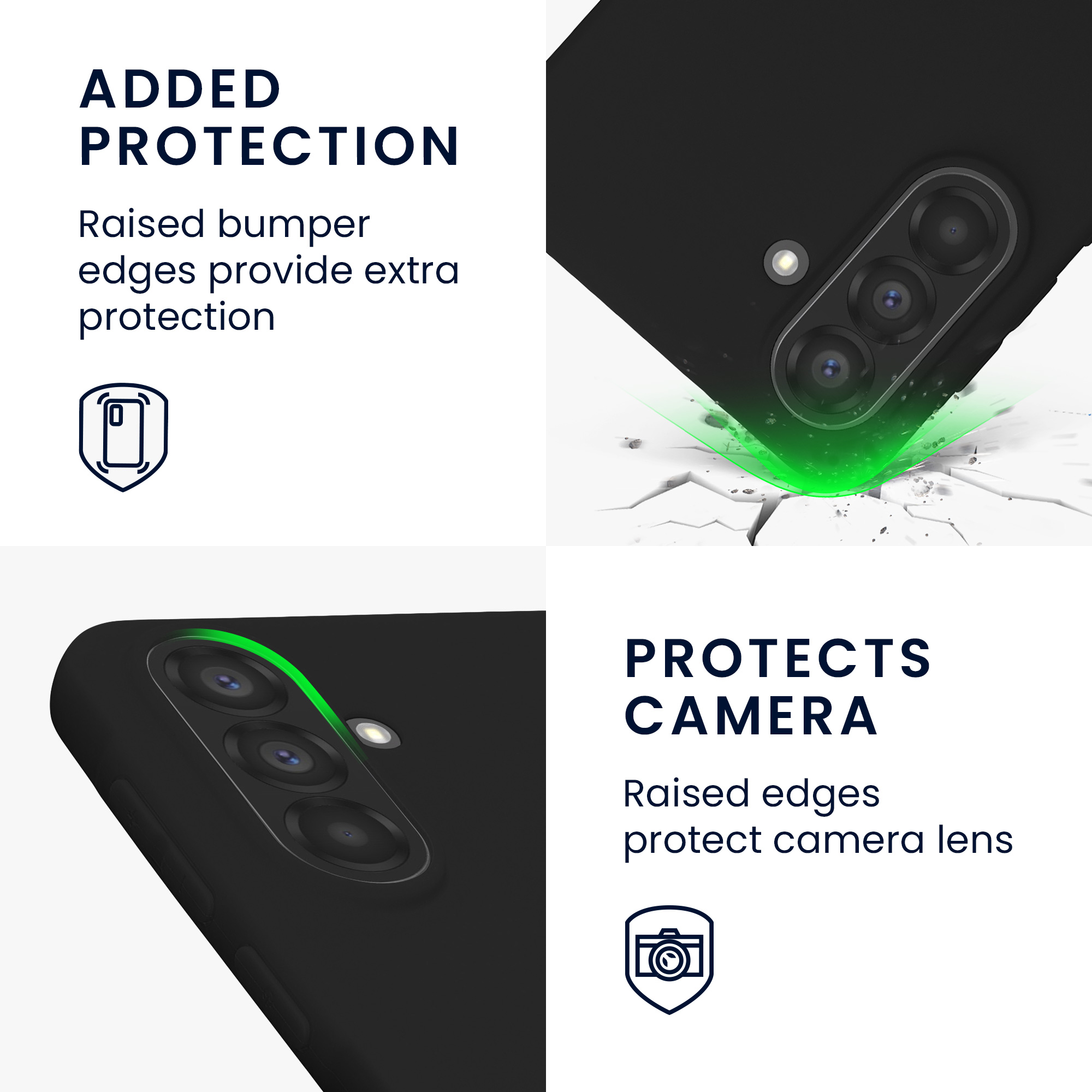 Pouzdro pro Samsung Galaxy A37 5G kwmobile TPU - černá