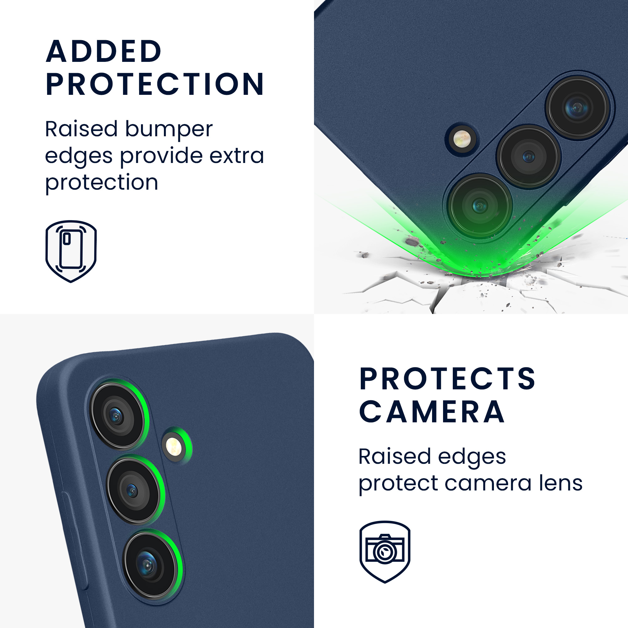 Pouzdro pro Samsung Galaxy S24 kwmobile metalické TPU - metalická modrá