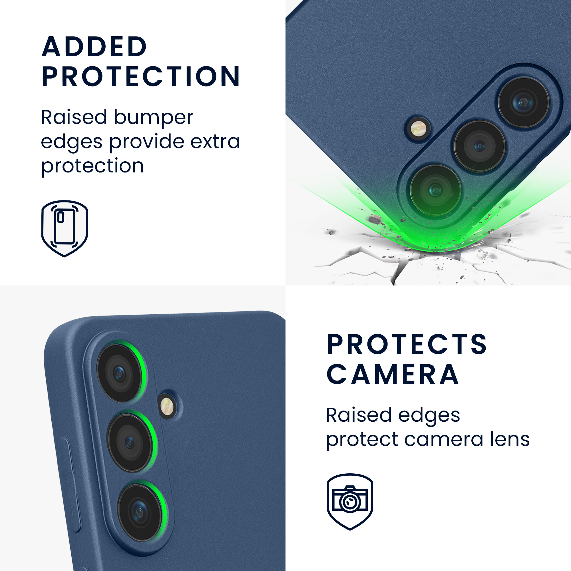 Pouzdro pro Samsung Galaxy S25 kwmobile metalické TPU - metalická modrá