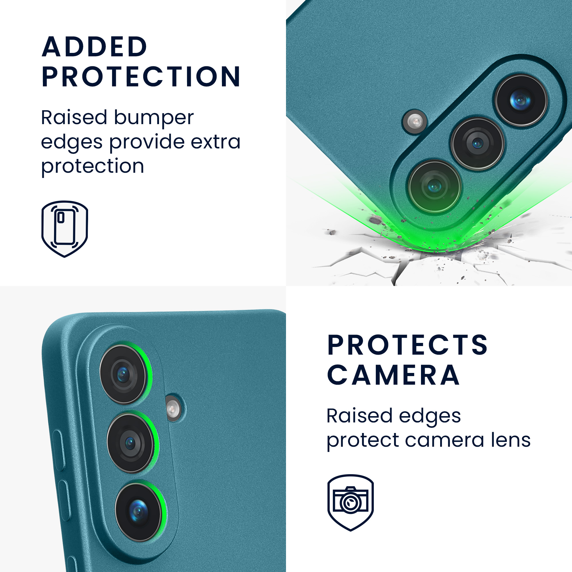Pouzdro pro Samsung Galaxy S26 kwmobile metalické TPU - metalická karibská modrá