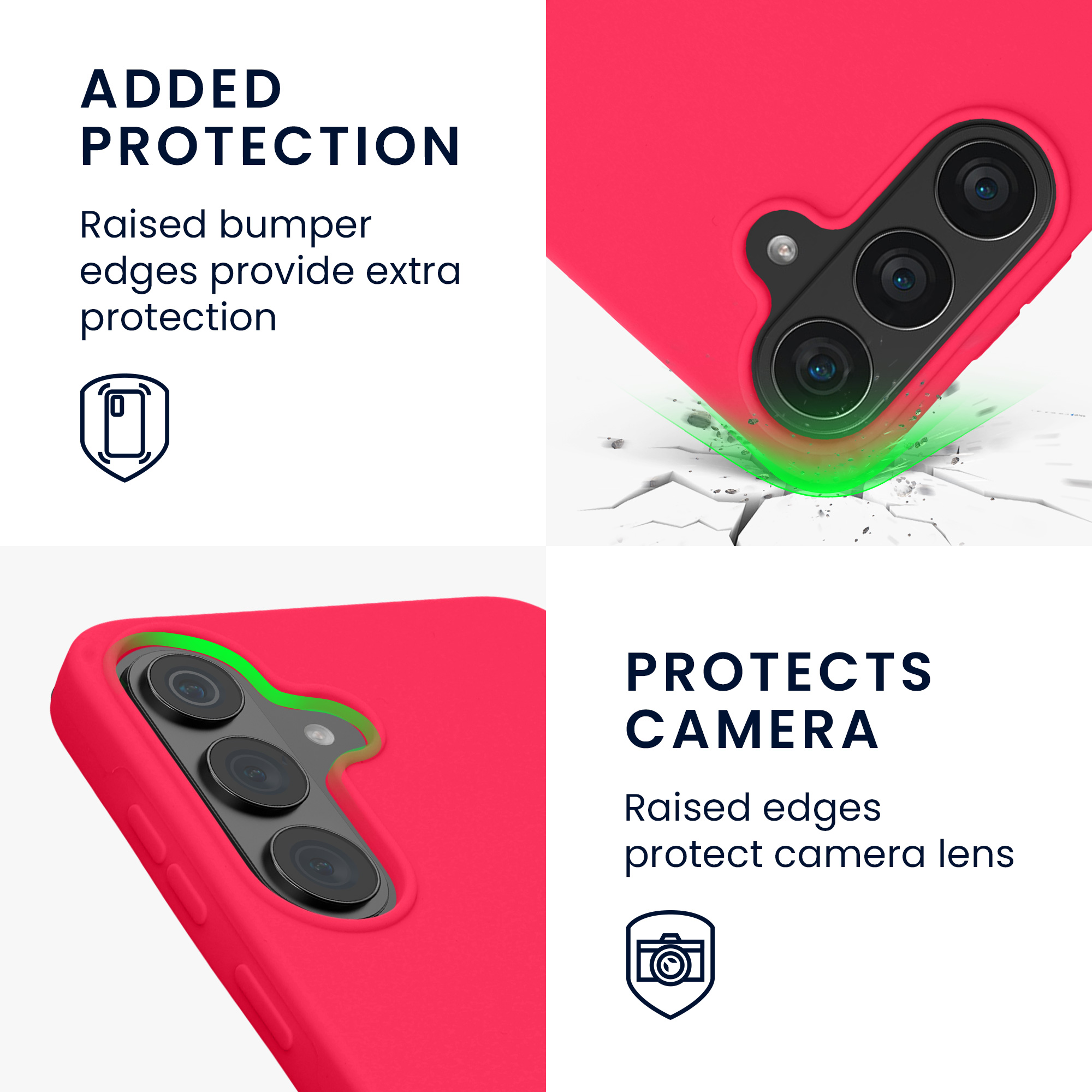 Pouzdro pro Samsung Galaxy S26 FE kwmobile silikonové - neonově růžová