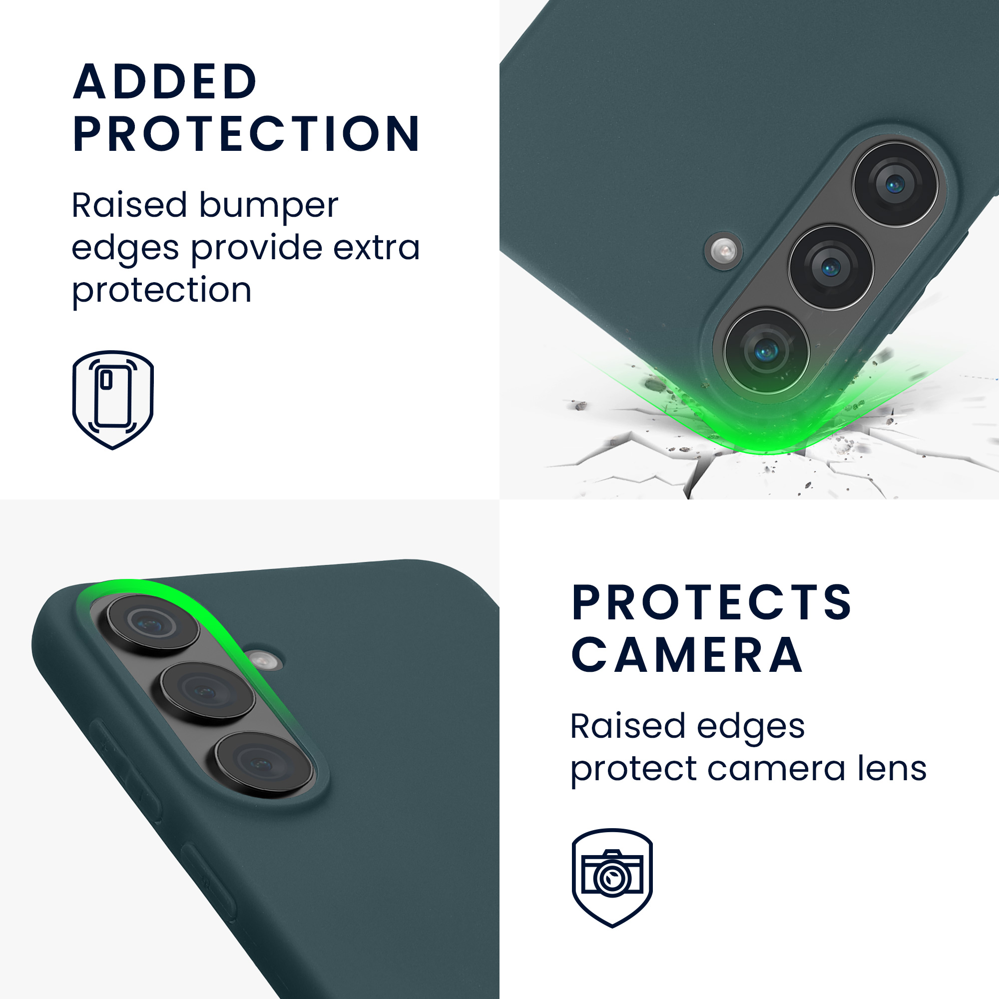 Pouzdro pro Samsung Galaxy S26 FE kwmobile TPU - tmavá antracitová