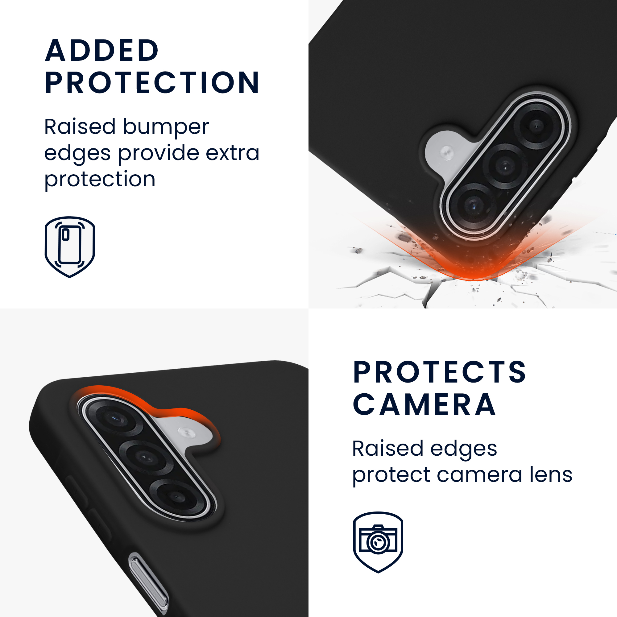 Pouzdro pro Samsung Galaxy A18 4G / 5G kwmobile TPU - černá