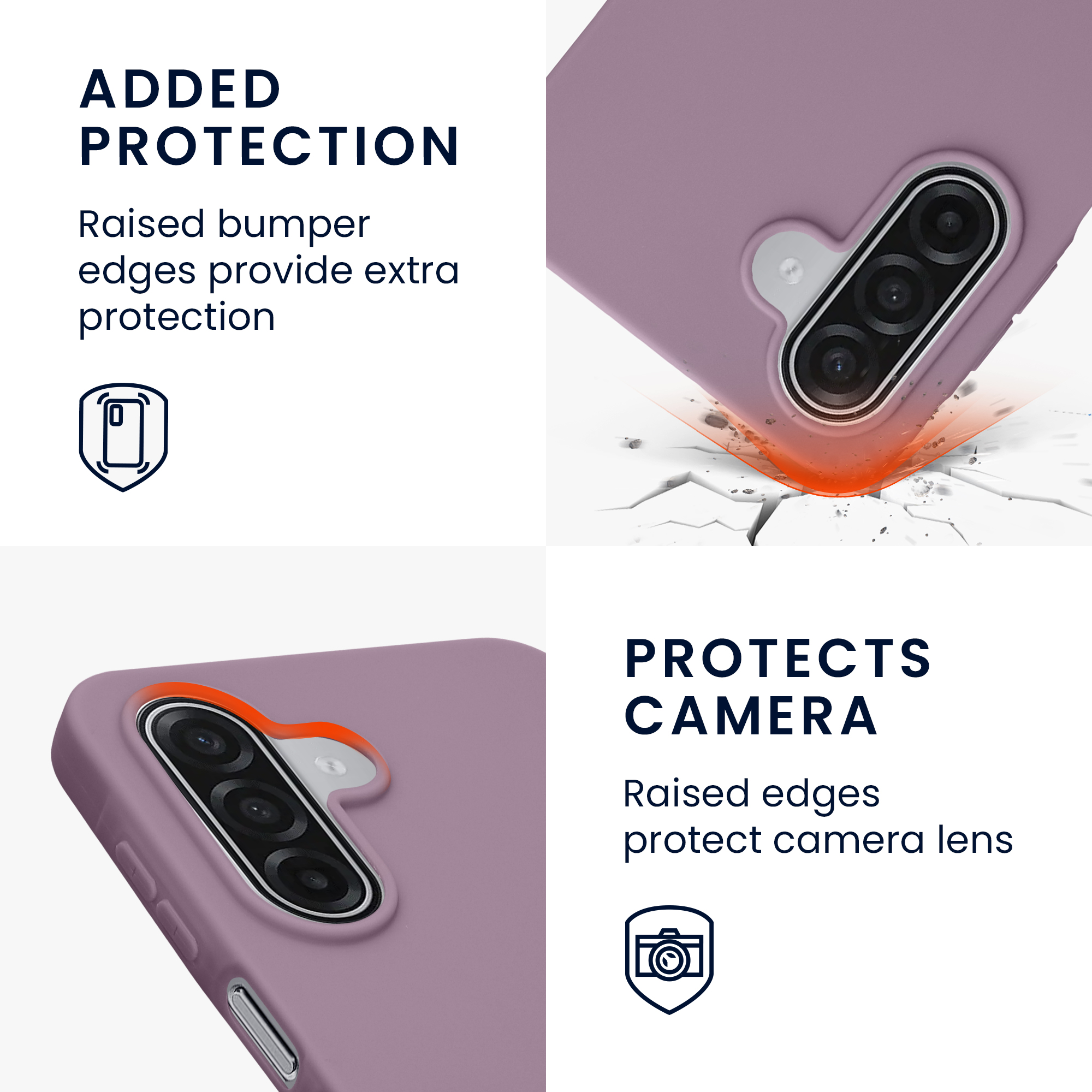 Pouzdro pro Samsung Galaxy A18 4G / 5G kwmobile TPU - pastelová kosatcová