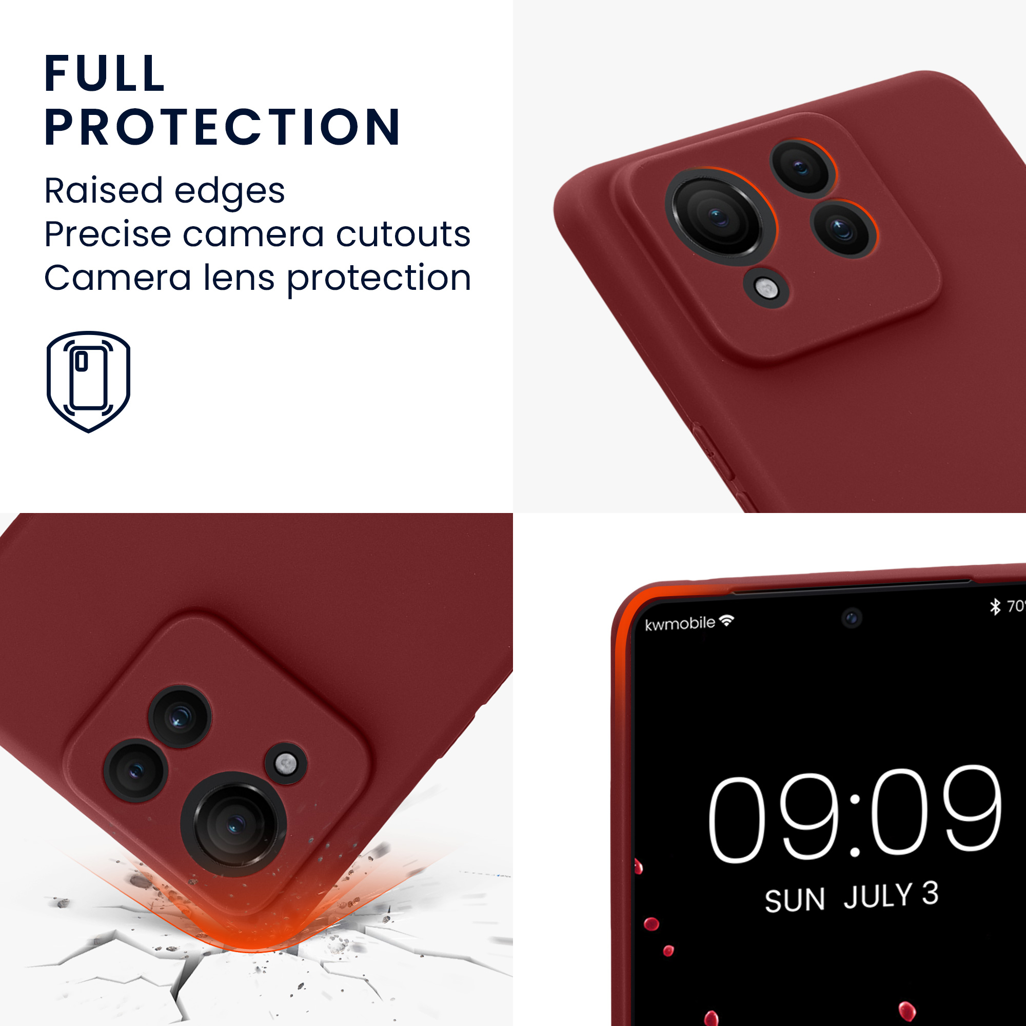Kryt kwmobile pro ASUS Zenfone 11 Ultra - vínově fialová