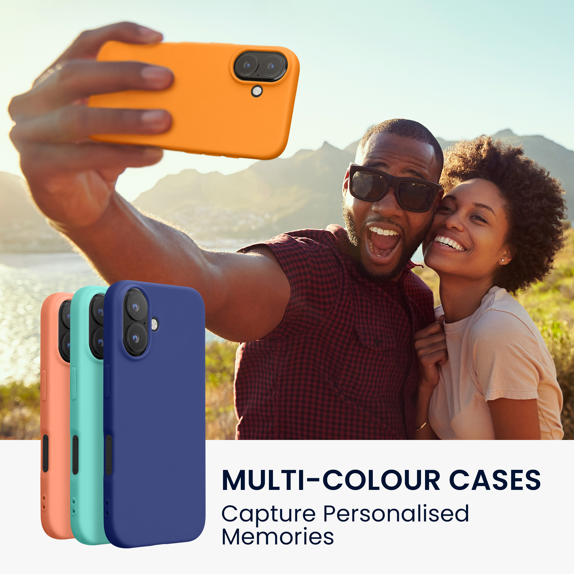 Pouzdro pro Apple iPhone 16 kwmobile TPU - ovocná oranžová