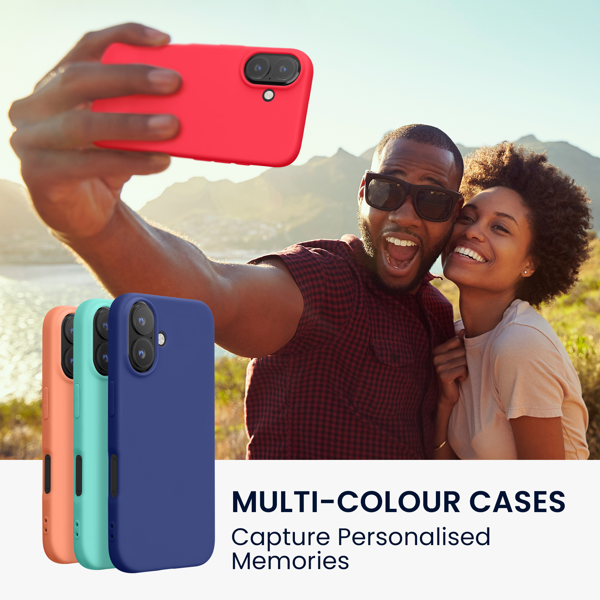 Pouzdro pro Apple iPhone 16 kwmobile TPU - neonově růžová
