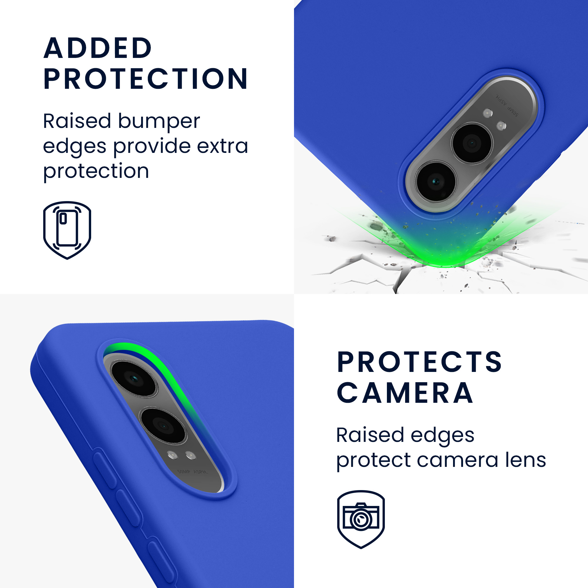 Kryt kwmobile pro OnePlus Nord CE 4 Lite 5G, baltská modrá