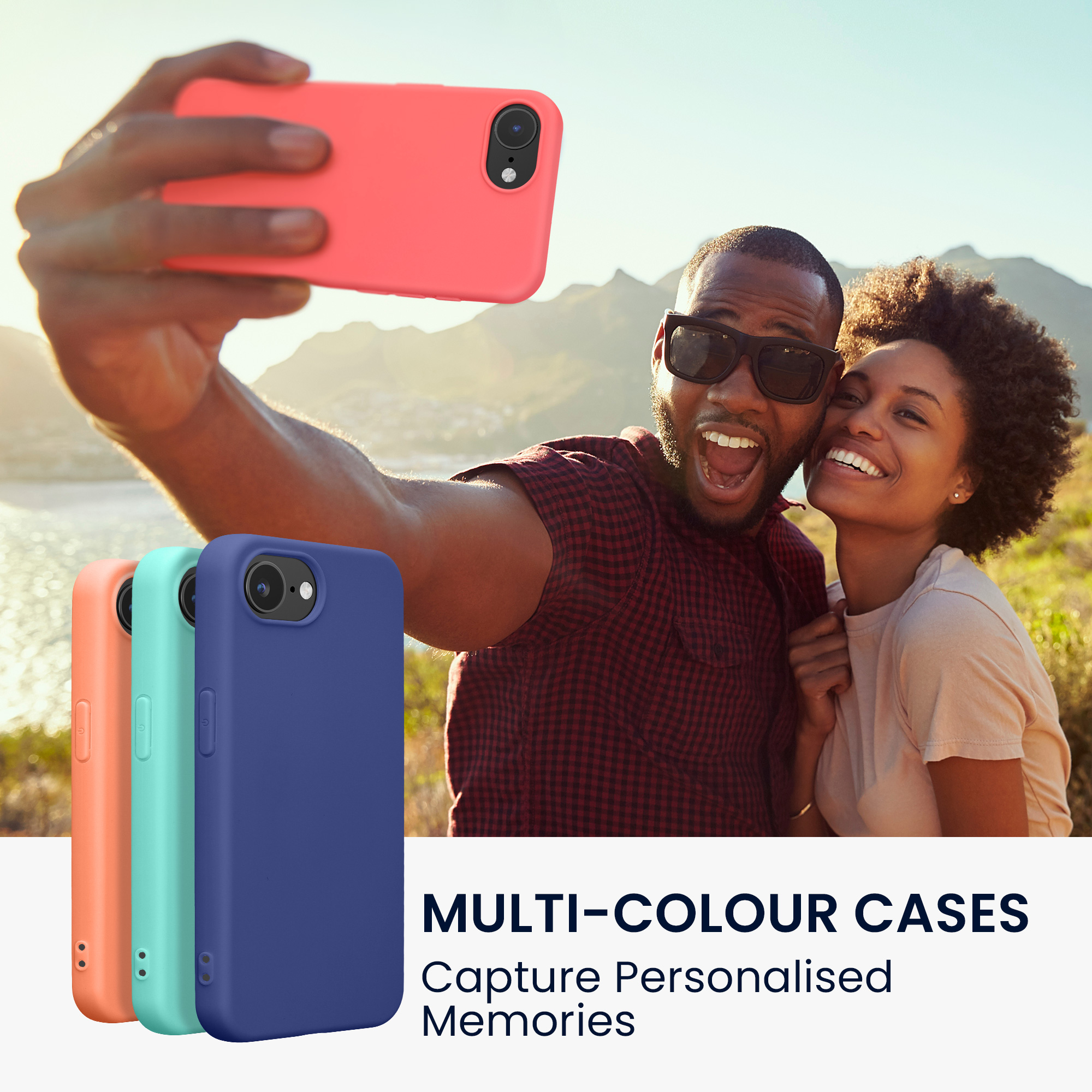 Pouzdro pro Apple iPhone 17e / iPhone 16e kwmobile TPU - neonově korálová