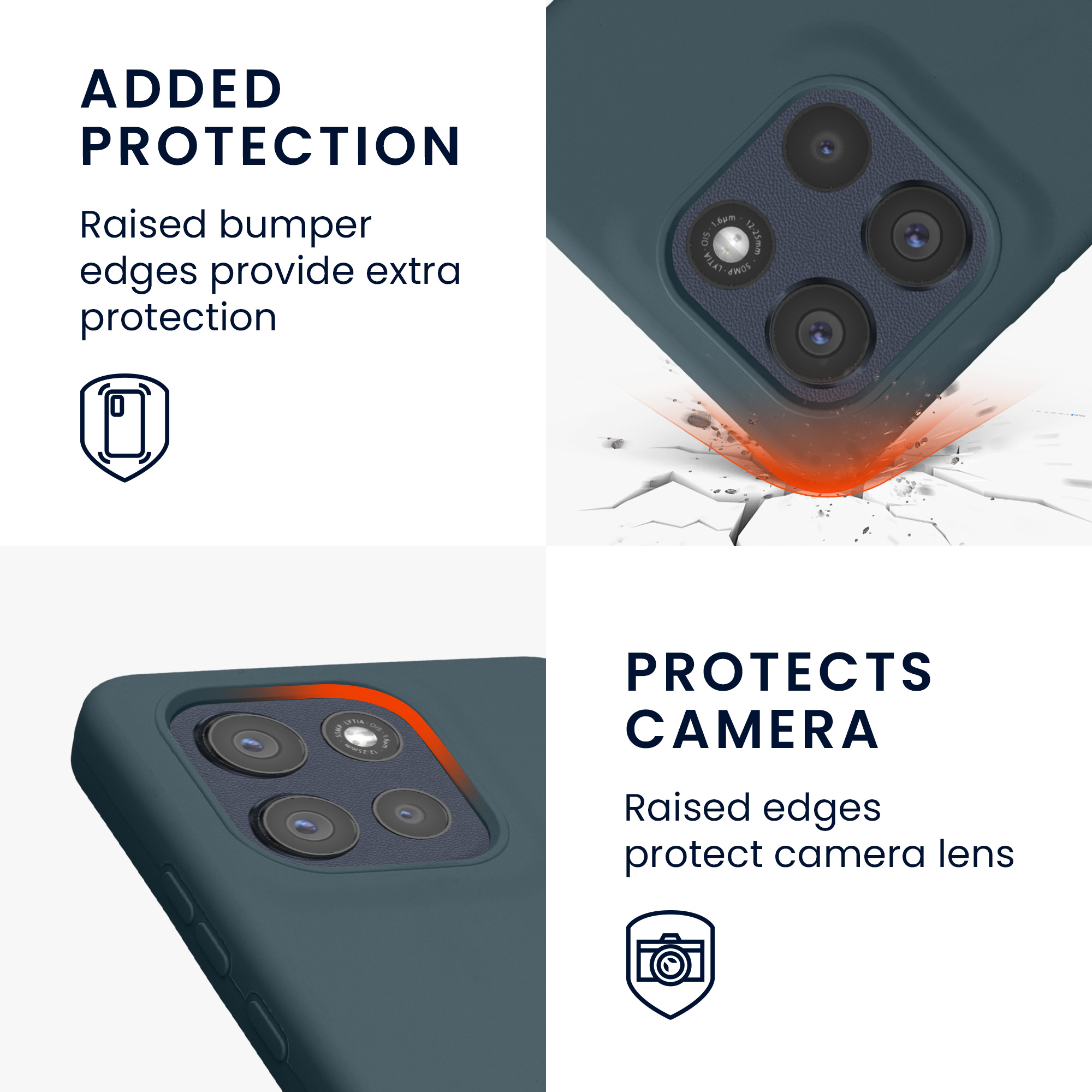 Kwmobile Silikonový kryt Motorola Moto G86 Power 5G tmavě šedá