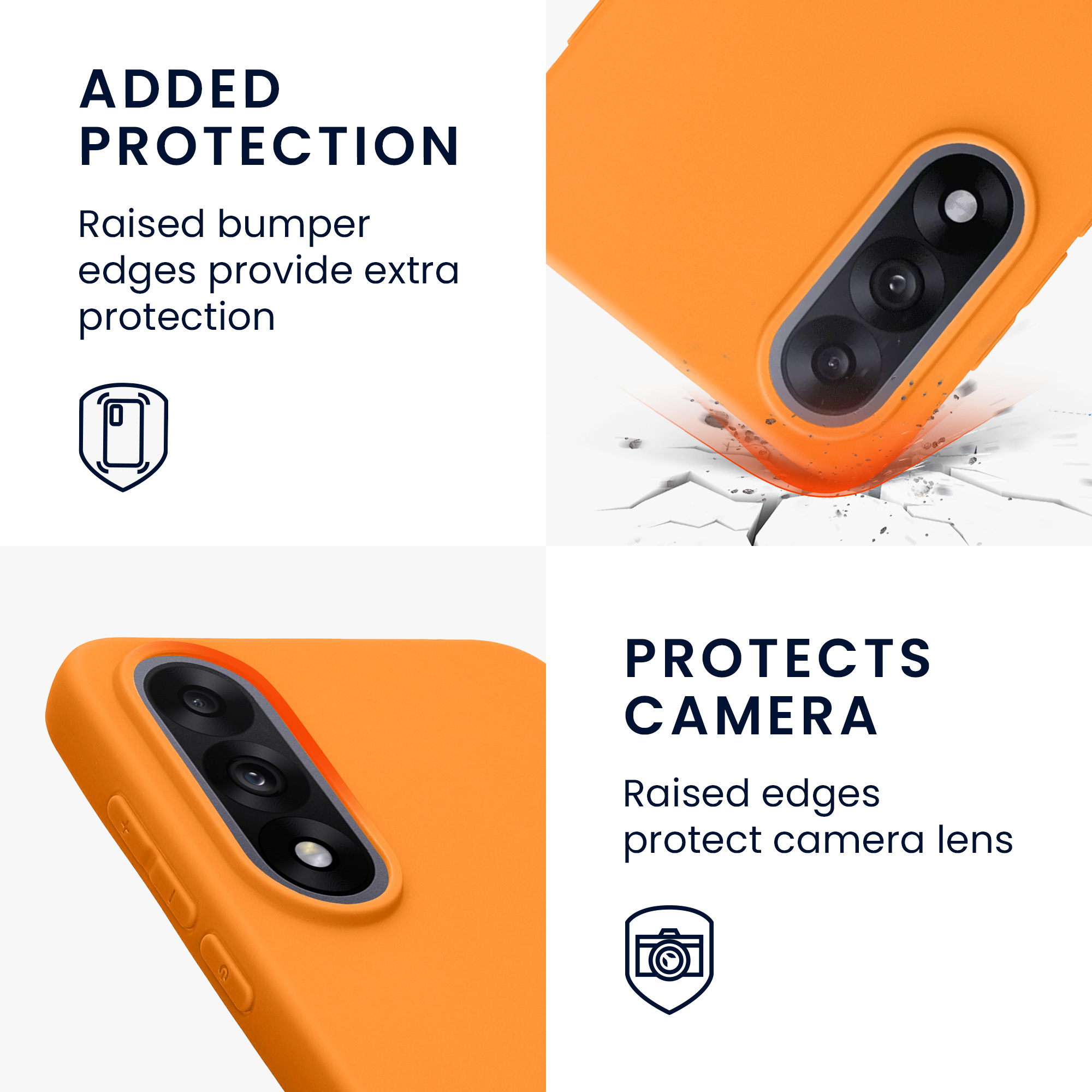 Kryt kwmobile pro OnePlus Nord 5, oranžová